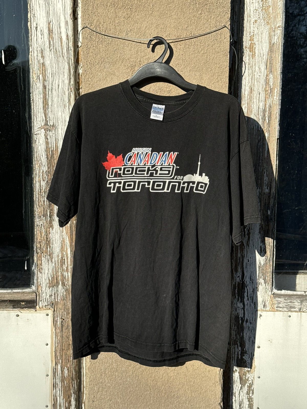 Band Tees × Gildan × Vintage Vintage Molson Canadian Rocks For Toronto Festival tshirt Size US XL / EU 56 / 4 - 1 Thumbnail
