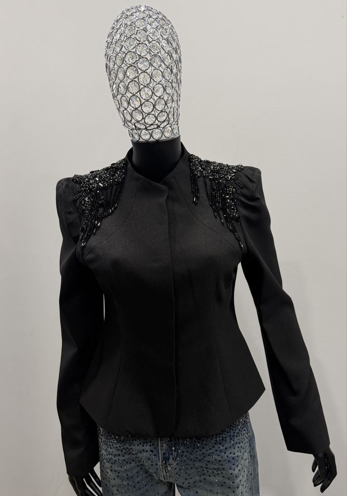 Yves Saint Laurent Yves Saint Laurent Vintage Blazer jacket Size M / US 6-8 / IT 42-44 - 2 Thumbnail
