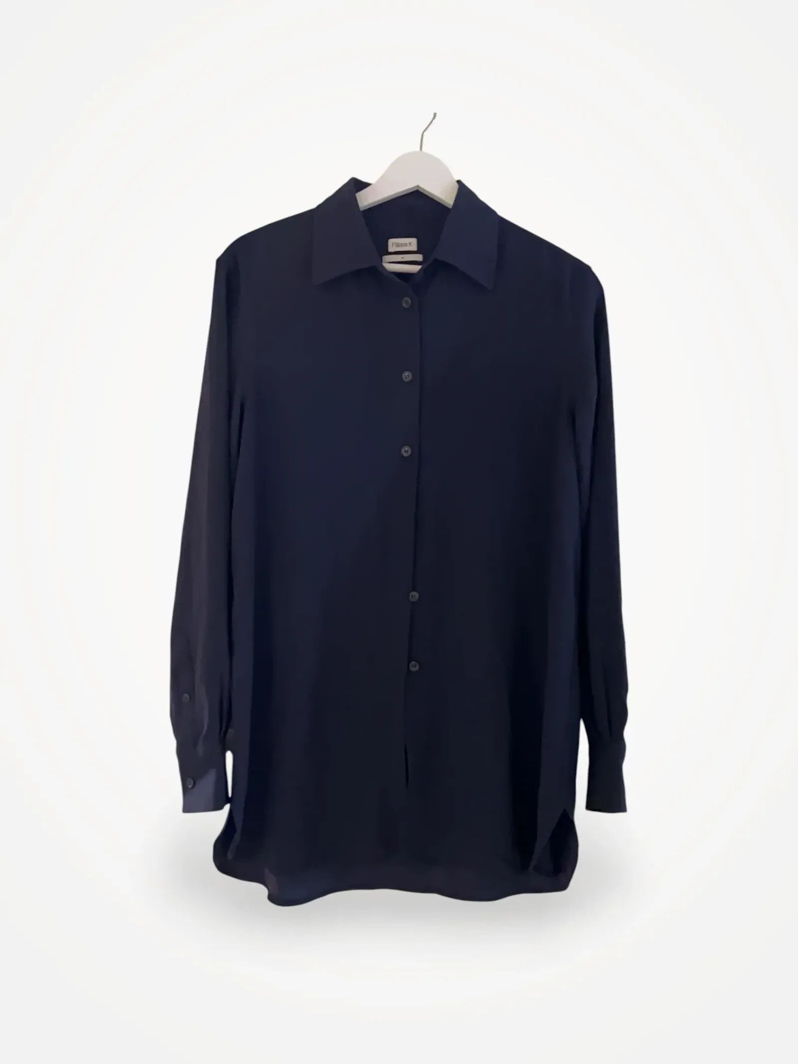Filippa K Filippa K 26282 Long Crepe Shirt Shirt Size XS / US 0-2 / IT 36-38 - 1 Thumbnail
