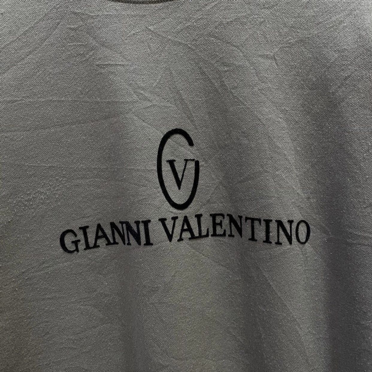 Vintage 90s Vintage GIANNI VALENTINO Sweatshirts Size US L / EU 52-54 / 3 - 3 Thumbnail