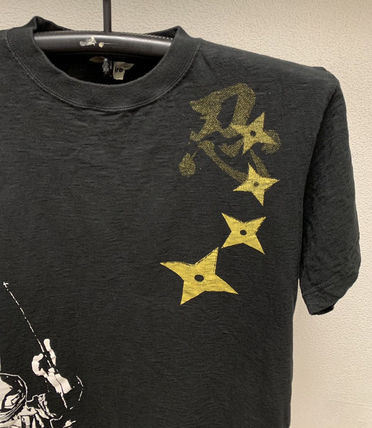 Band Tees Moshiro Japanese brand Japan ninja black t-shirt Xl do vinta Size US XL / EU 56 / 4 - 7 Thumbnail