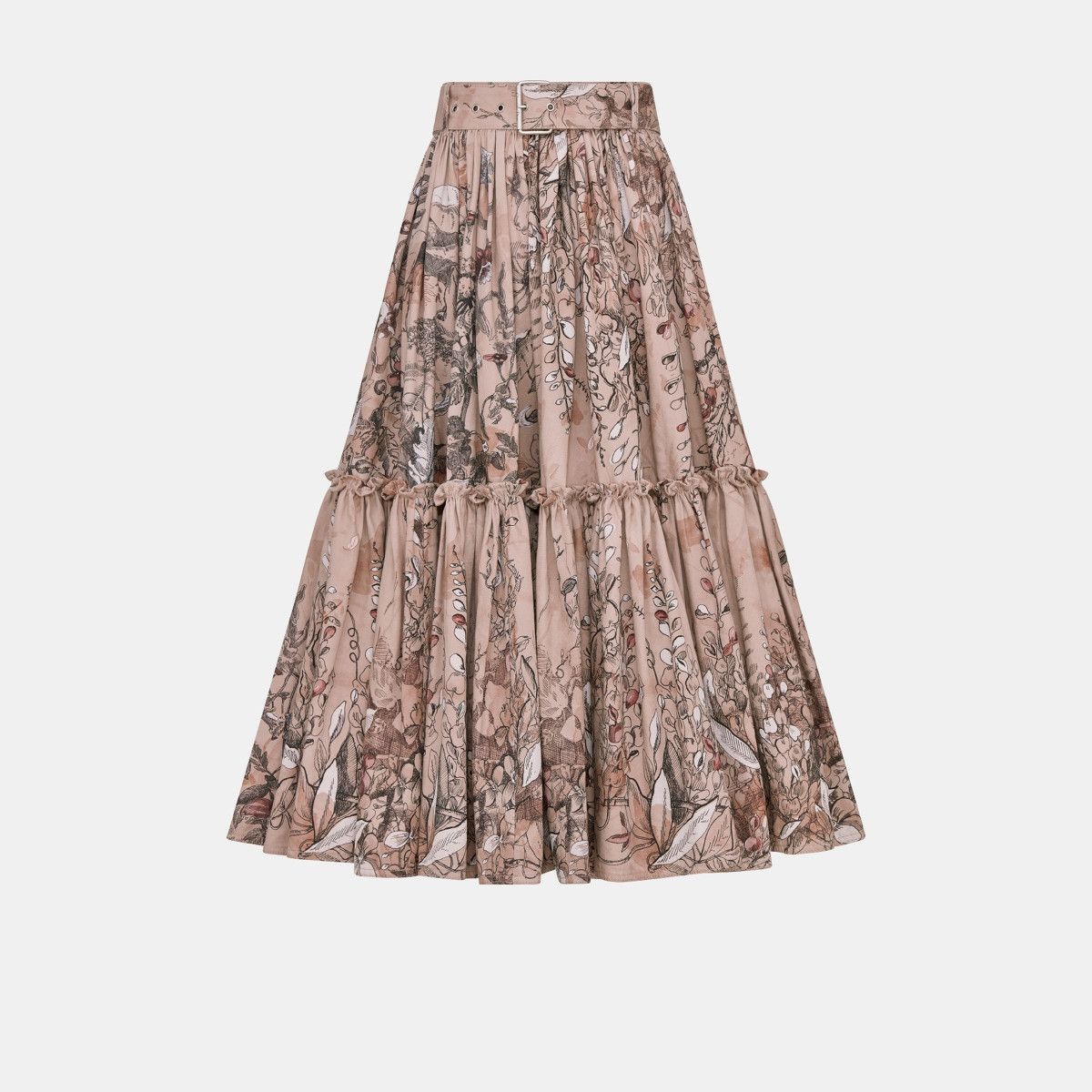 image of Dior O1Bcso1Str0224 Skirt In Brown, Women's (Size 30)