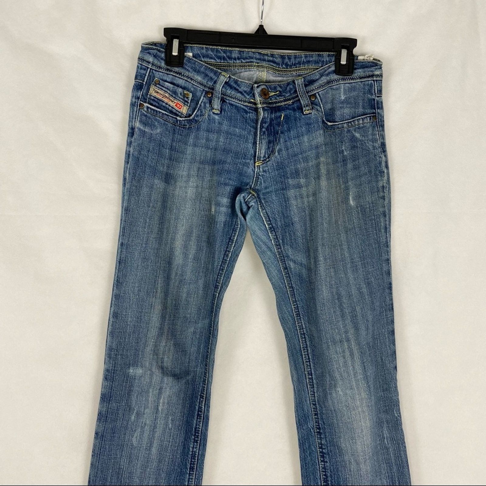 Diesel Diesel Women Lowky Jeans Straight Leg Size 28 Size 28" / US 6 / IT 42 - 8 Thumbnail