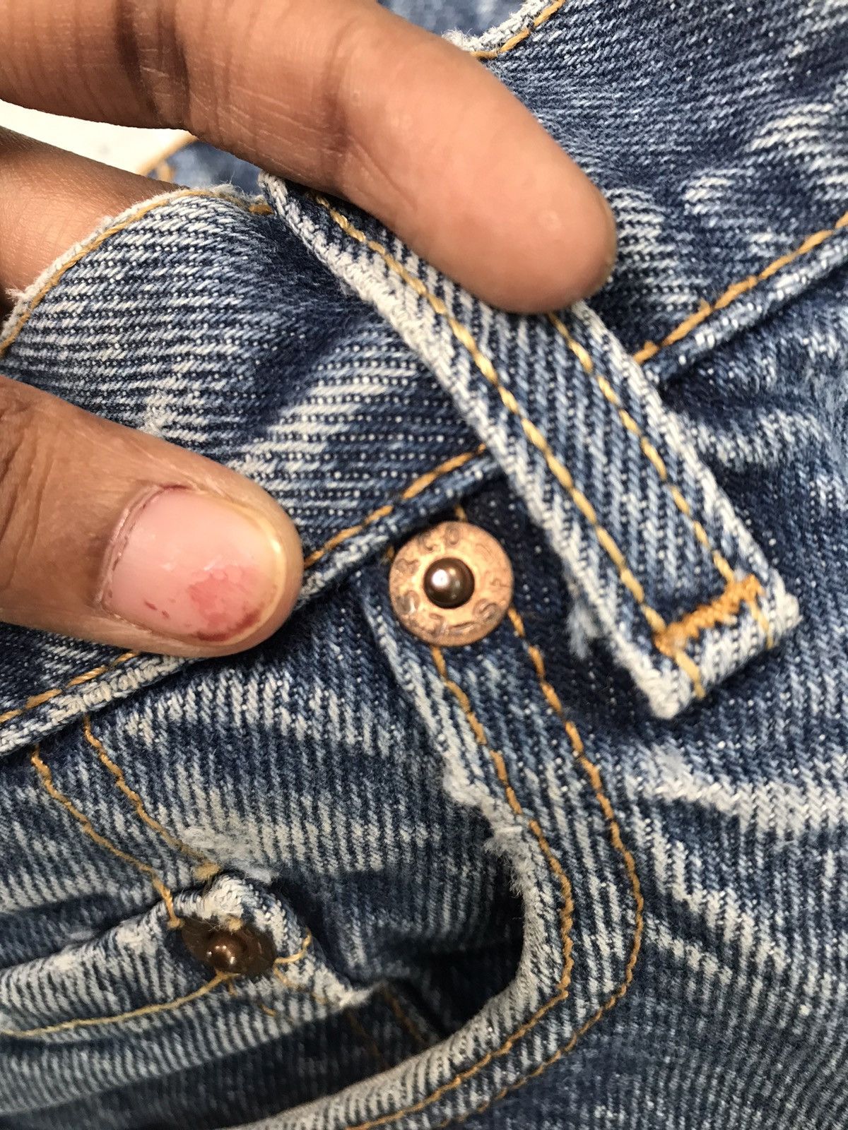 Levi's Vintage Levi’s Strauss & co 505 straight denim Size US 40 / EU 56 - 12 Thumbnail