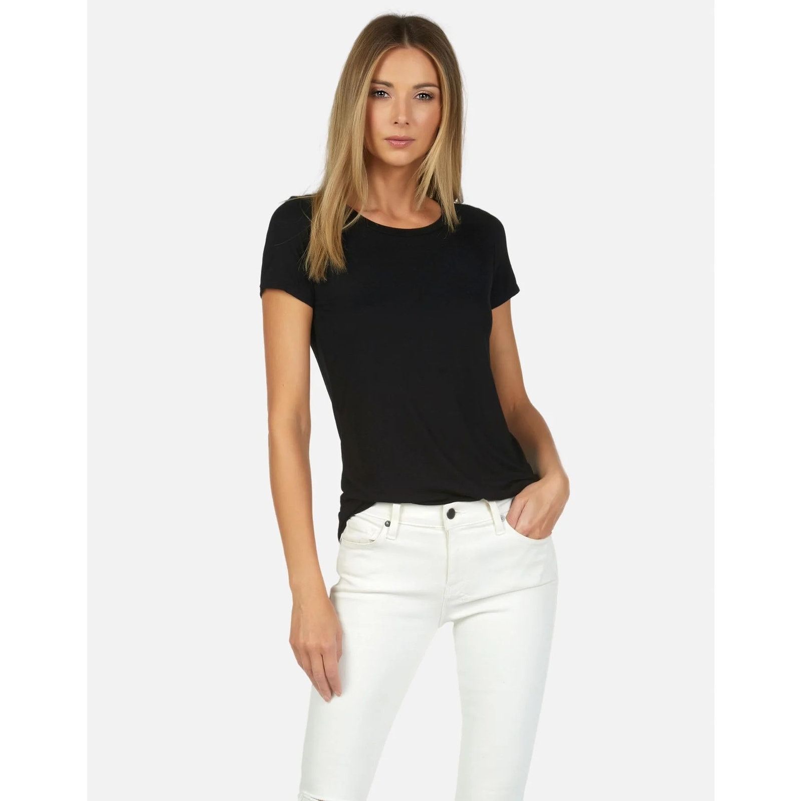 REVOLVE $66 New Michael Lauren Fitted Tee - Navy Small Size S / US 4 / IT 40 - 1 Thumbnail
