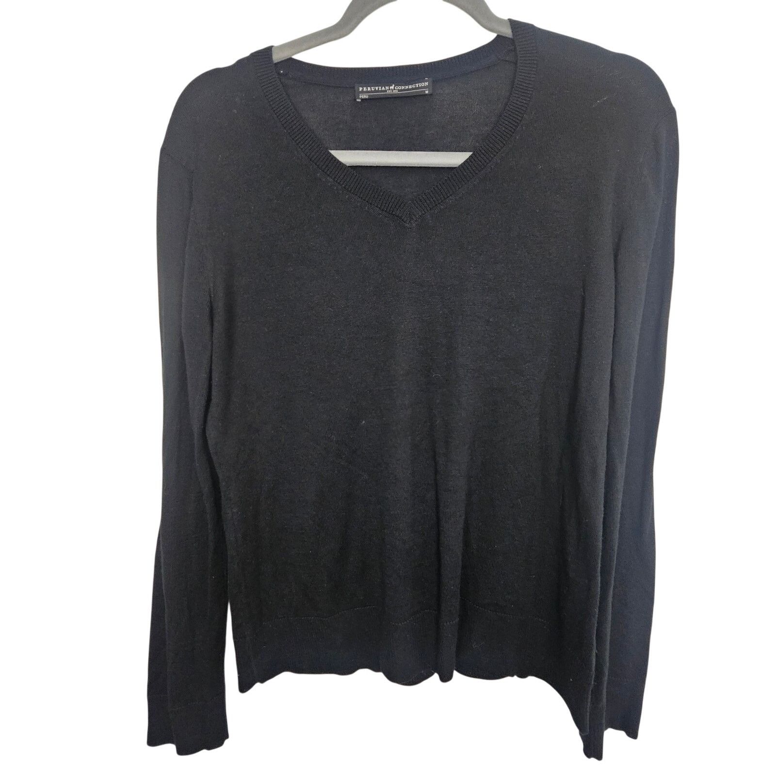 French Connection Peruvian Connection Womens Classic Sweater Sz M Minimalist Size M / US 6-8 / IT 42-44 - 1 Thumbnail