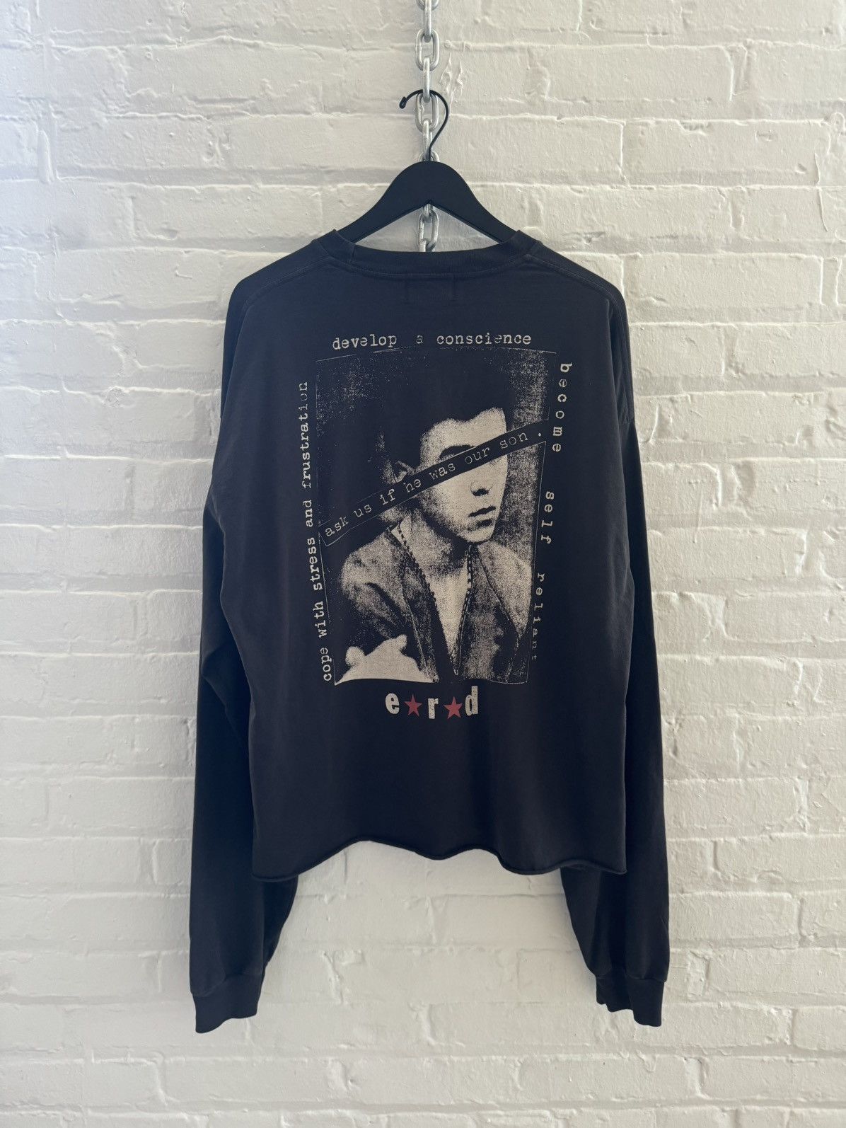 Enfants Riches Deprimes Enfants Riches Déprimés Teen ‘just wanted love’ longsleeve Size US L / EU 52-54 / 3 - 3 Thumbnail