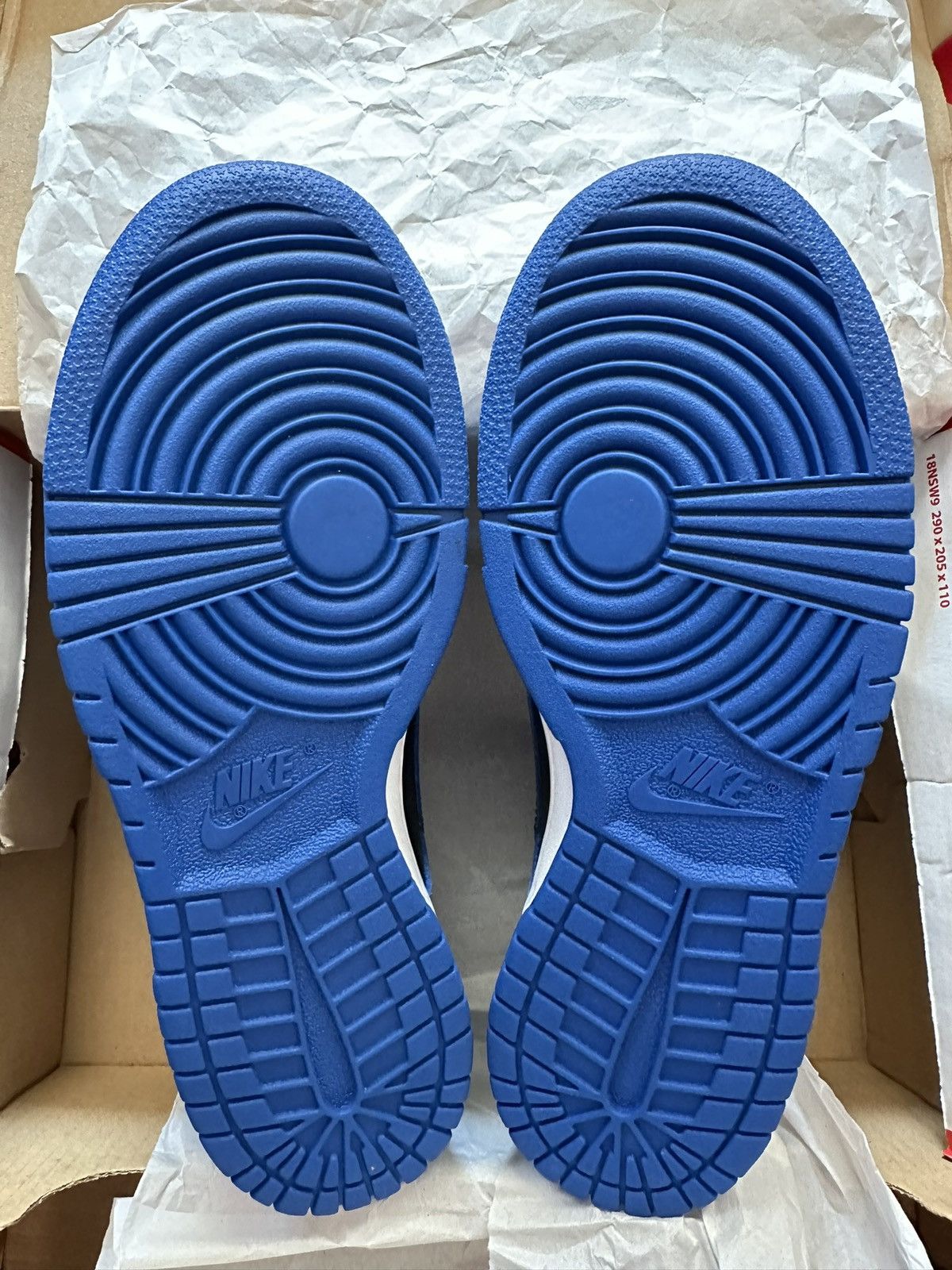 Nike Nike Dunk Low Blue Cobalt Size US 6.5 / EU 39-40 - 7 Thumbnail