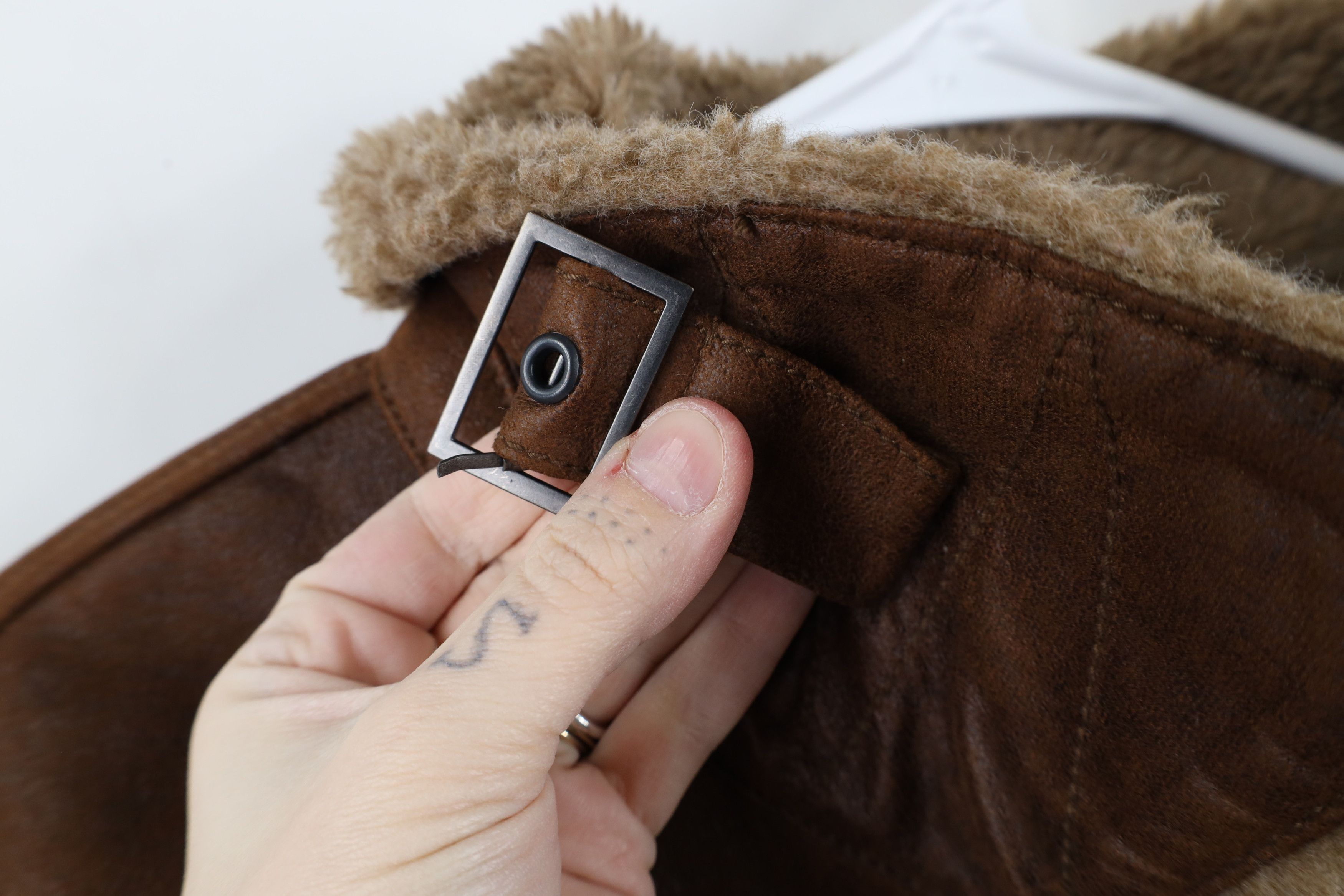 Johnston & Murphy × Vintage Vintage Johnston & Murphy Military B3 Bomber Jacket Brown Size US XXL / EU 58 / 5 - 6 Thumbnail
