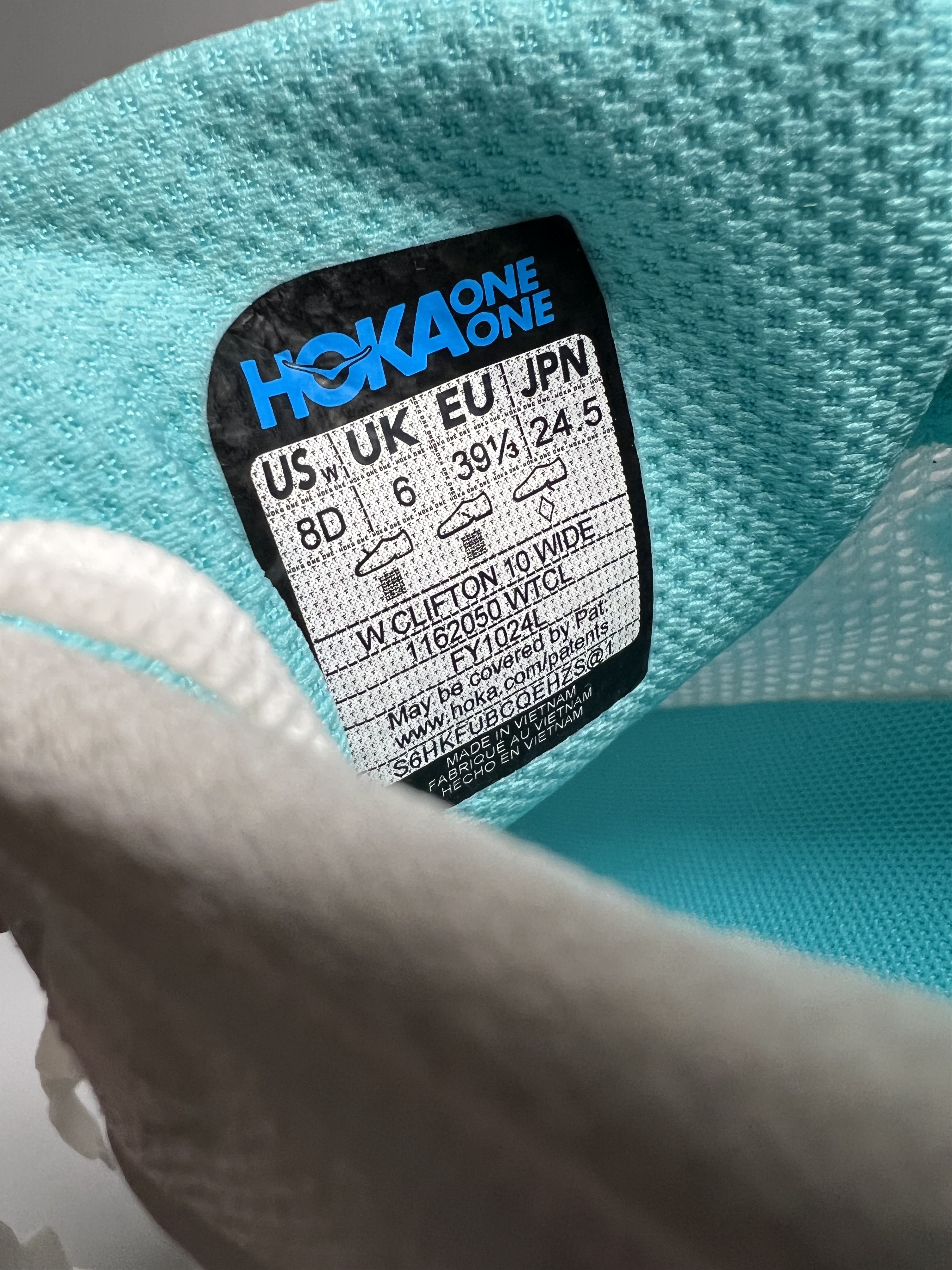 Hoka 8D Hoka One One Clifton 10 Wide Running Shoes Walking Gym Size US 8 / IT 38 - 10 Thumbnail