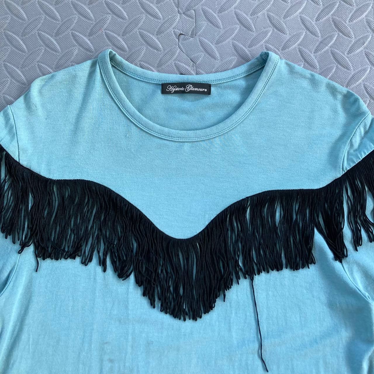 Hysteric Glamour "Rock Happening” Fringe Tee Size M / US 6-8 / IT 42-44 - 7 Thumbnail