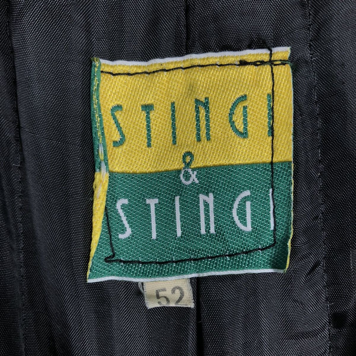 Japanese Brand 🔥Vintage Genuine Leather Jacket Stingi & Stingi Vera Pelle Size US L / EU 52-54 / 3 - 18 Thumbnail