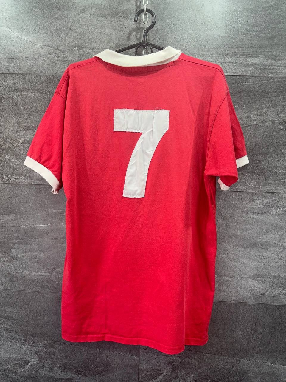 Vintage Manchester United Football Retro Shirt No.7 Mens Rare Size US L / EU 52-54 / 3 - 9 Thumbnail