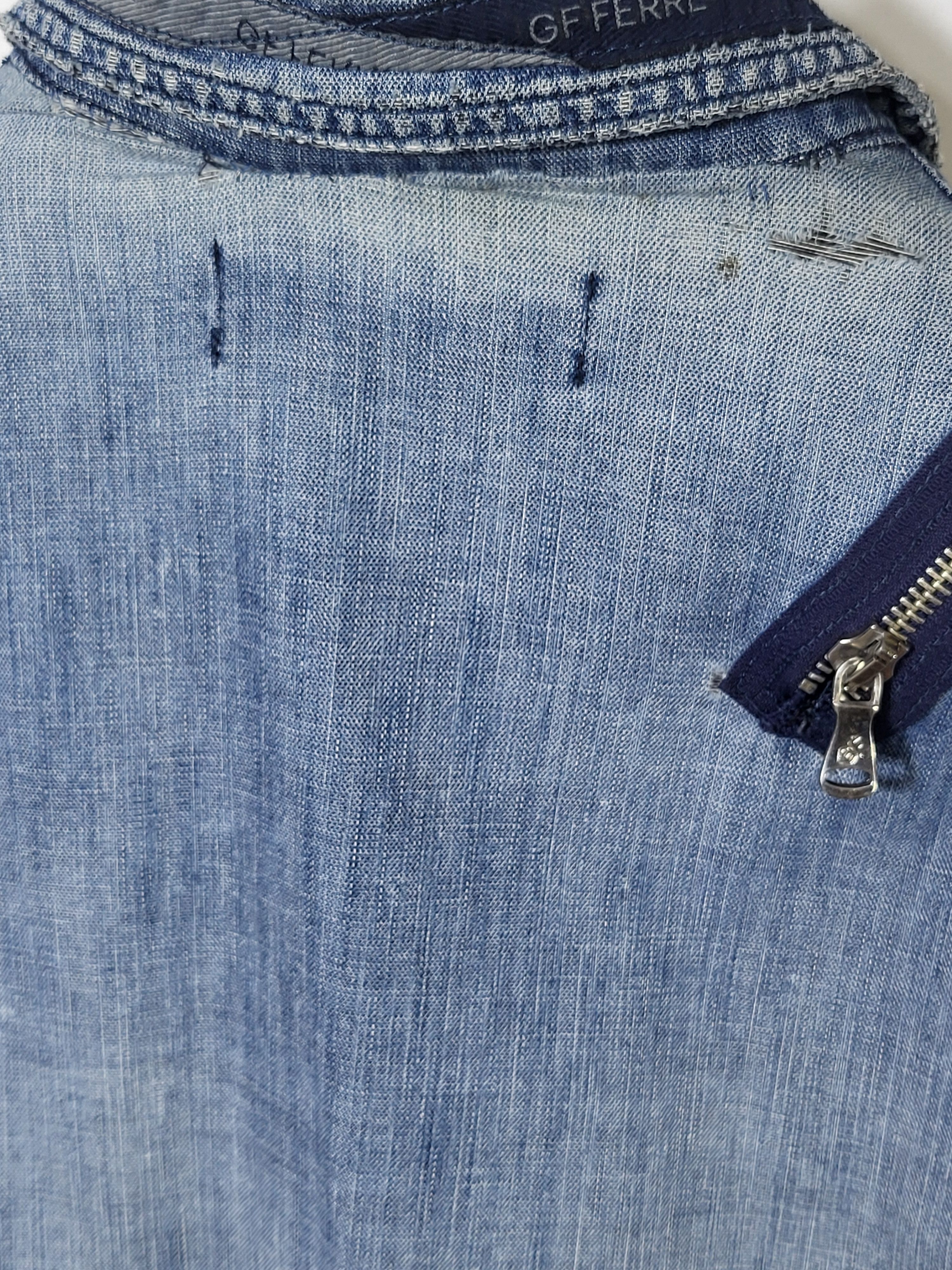 GF Ferre Vintage GF Ferre Denim Jacket. Size US XXL / EU 58 / 5 - 6 Thumbnail