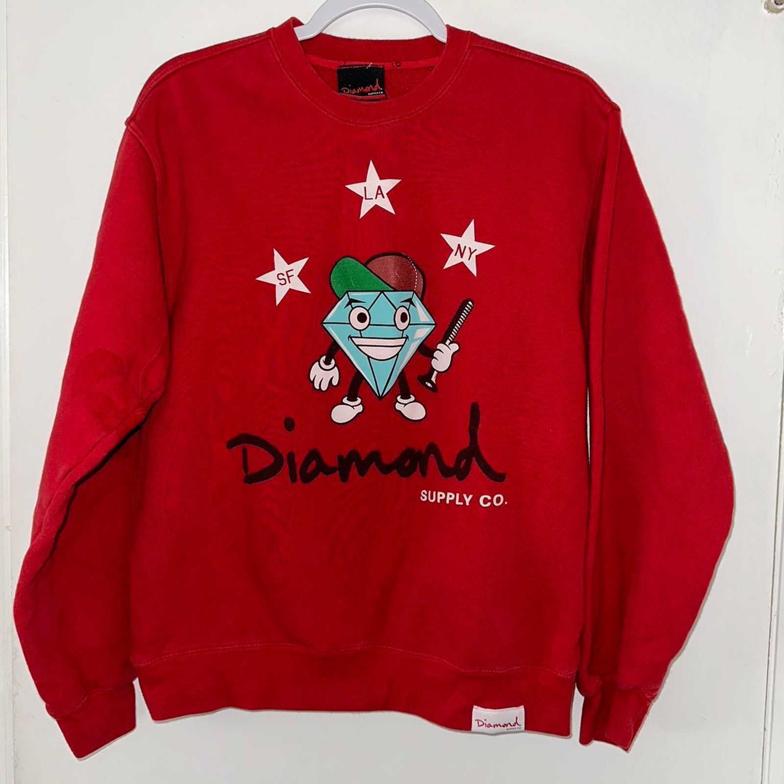 Diamond Supply Co. Y2K Vintage Diamond Supply Co. Crewneck Sweatshirt size M Size US M / EU 48-50 / 2 - 1 Thumbnail