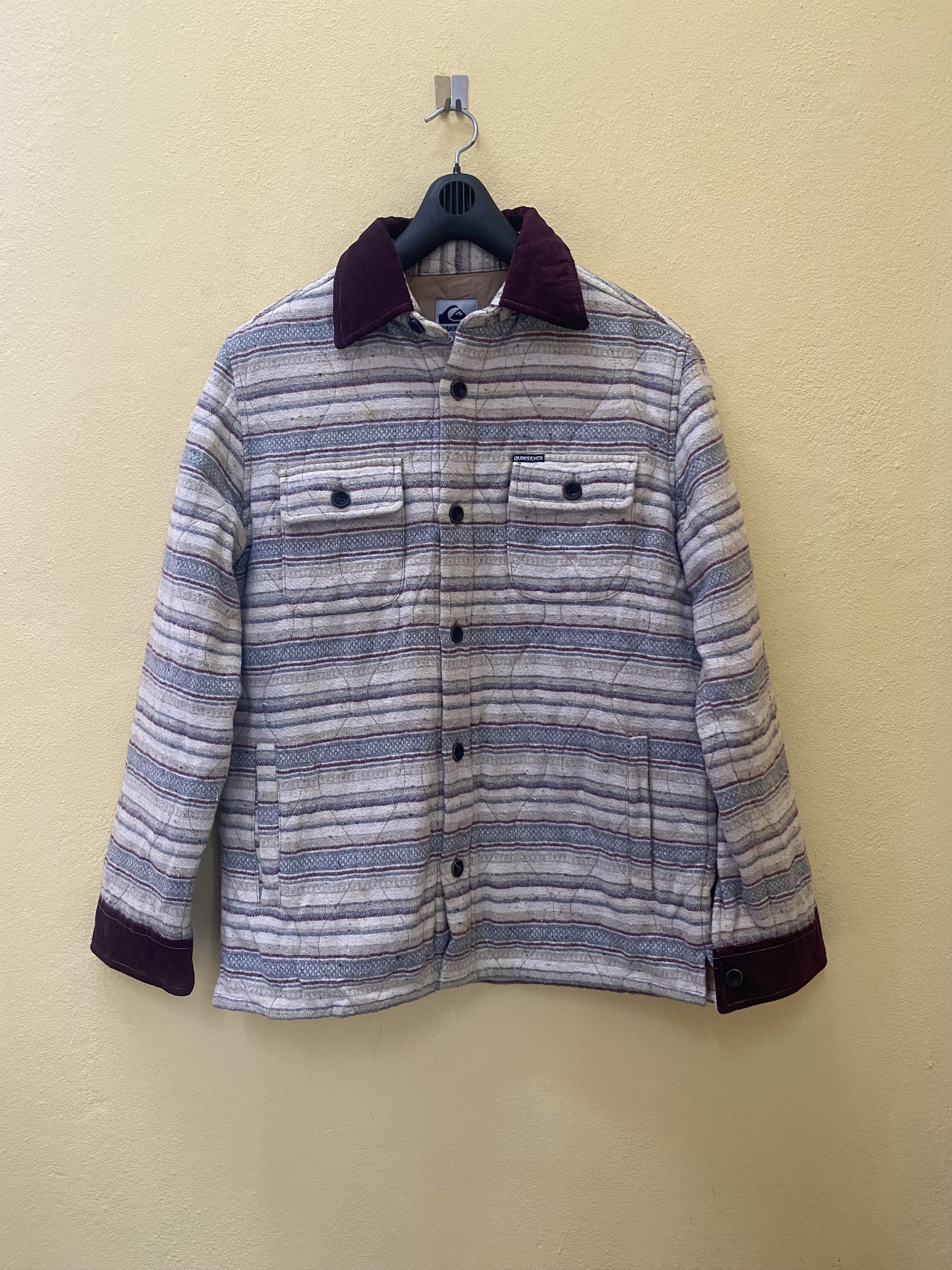Quiksilver × Vintage Quiksilver stripe button jacket Size US M / EU 48-50 / 2 - 2 Thumbnail