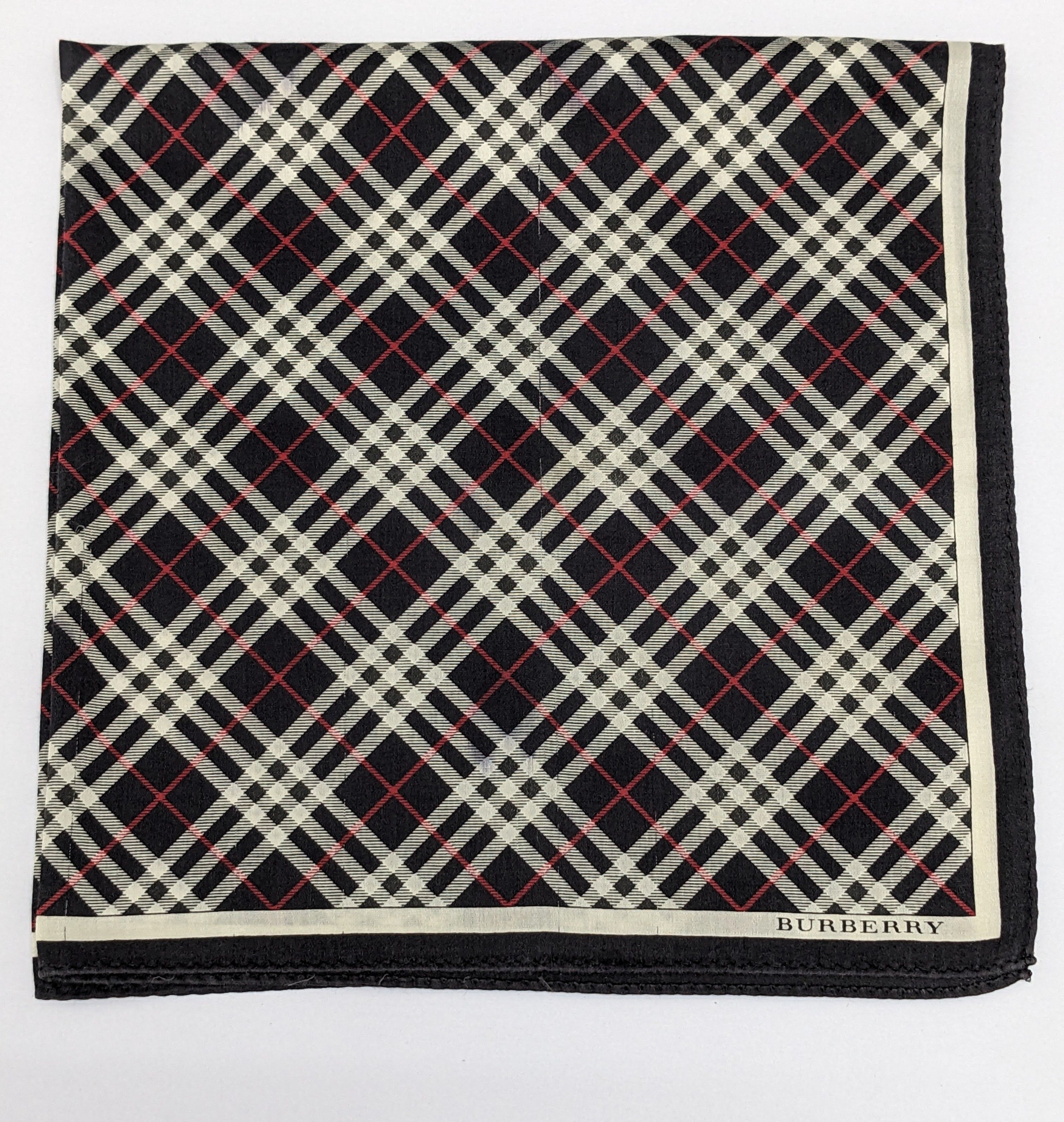 Burberry Vintage BURBERRY Handkerchief Pocket Square Bandana Size ONE SIZE - 1 Thumbnail