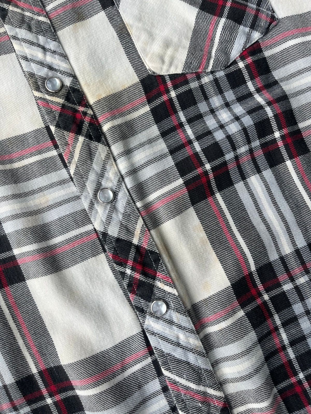 Japanese Brand × Vintage × Wrangler Vintage Wrangler Pearl Snap Flannel Size US XL / EU 56 / 4 - 5 Thumbnail