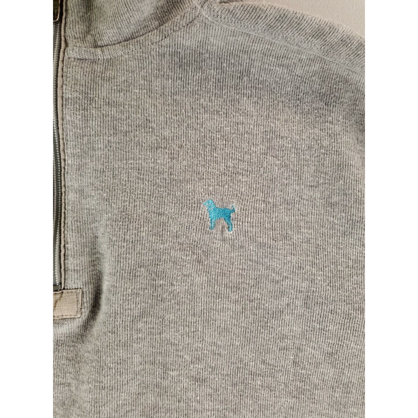 Vintage The Black Dog 1/4 Zip Pullover Sweatshirt Gray Long Sleeve Mens L Size US L / EU 52-54 / 3 - 2 Thumbnail