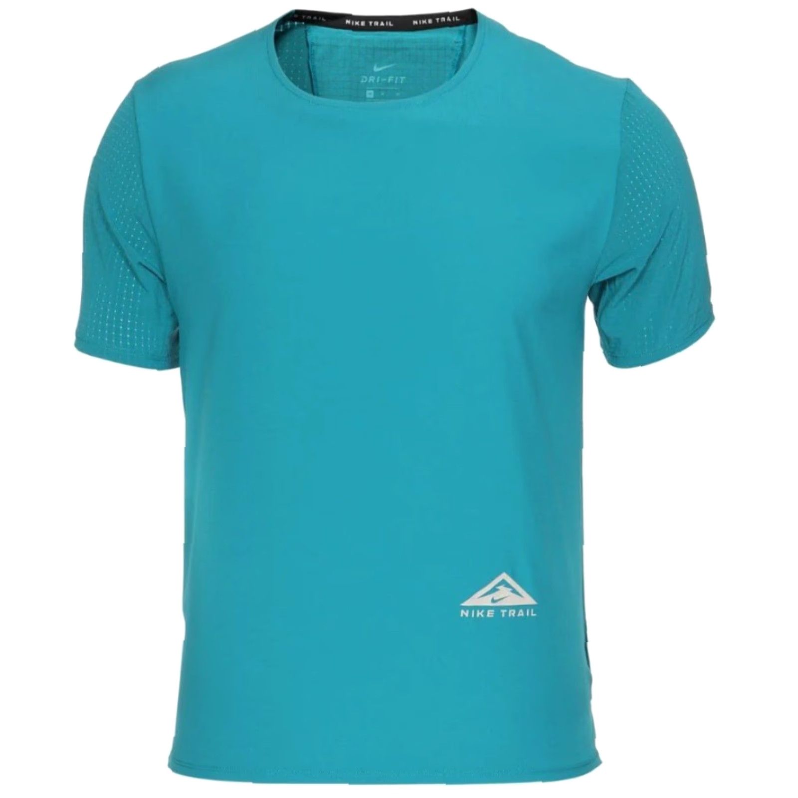 Nike NIKE MEN'S RISE 365 TRAIL SHORT SLEEVE SHIRT CZ9050-367 SIZE MENS 2XL TEE TURQUOISE RARE Size US XXL / EU 58 / 5 - 8 Thumbnail