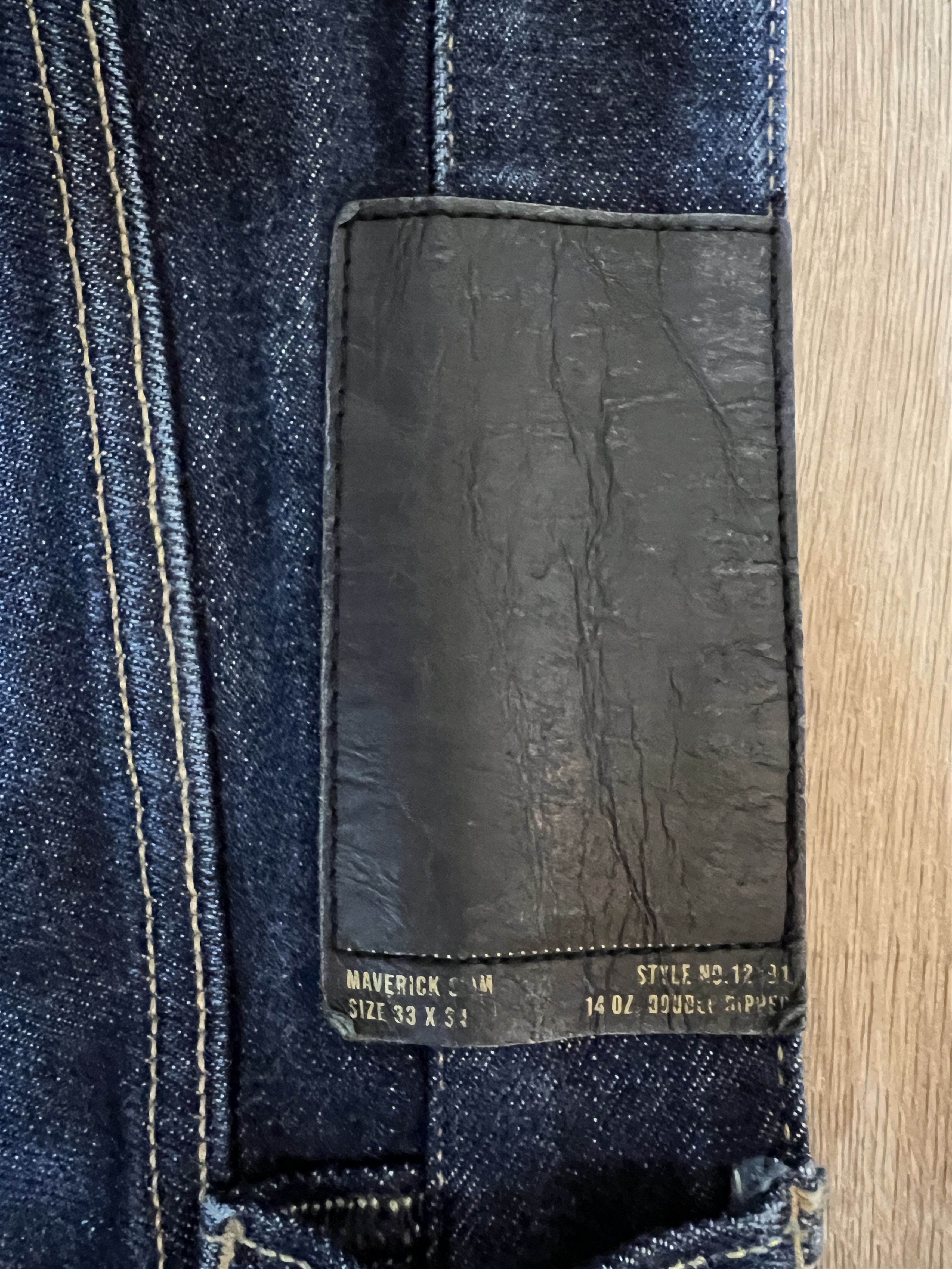 Buck Mason Buck Mason Maverick Slim Jean - Dark Wash Size US 33 - 5 Thumbnail