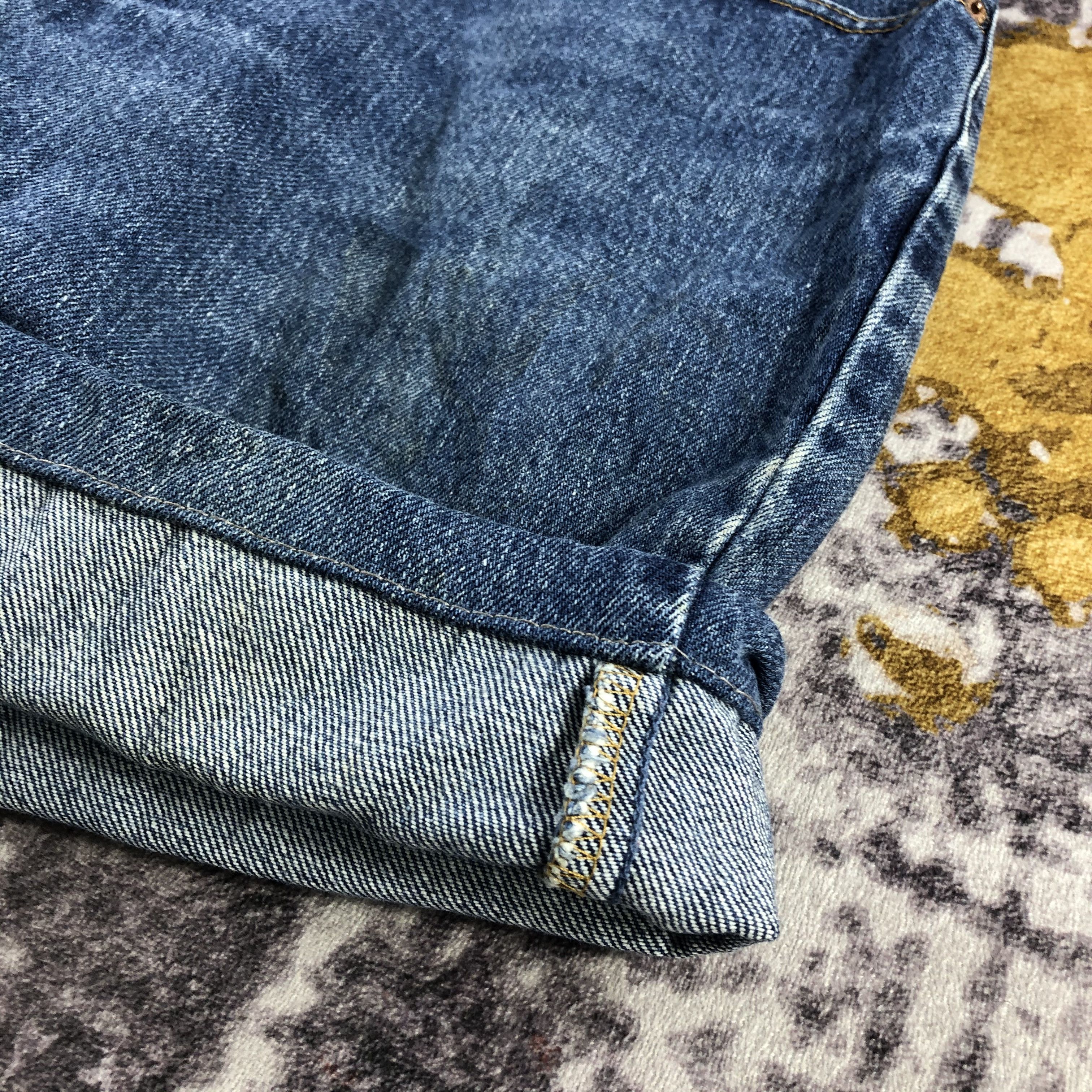 Levi's Vintage Blue Wash Levis 550 Jeans-JM2984 Size 31" - 6 Thumbnail