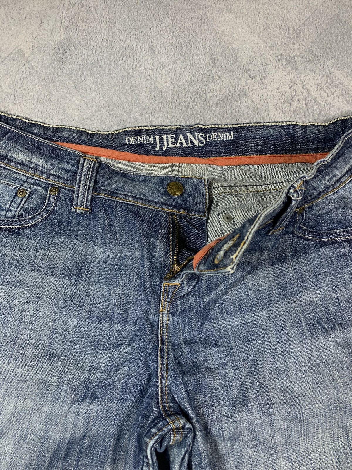 Japanese Brand × Vintage Vintage Y2K Japanese bootcut faded denim jeans Size 36" / US 14 / IT 50 - 3 Thumbnail