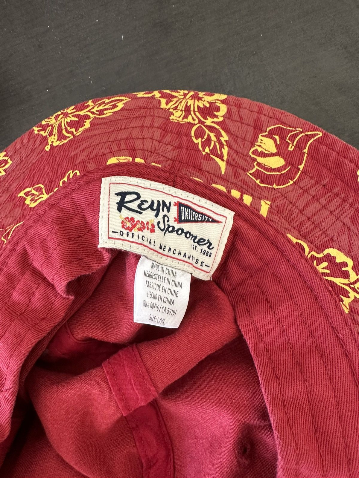 Reyn Spooner USC Reyn Spooner Bucket hat Size ONE SIZE - 2 Thumbnail