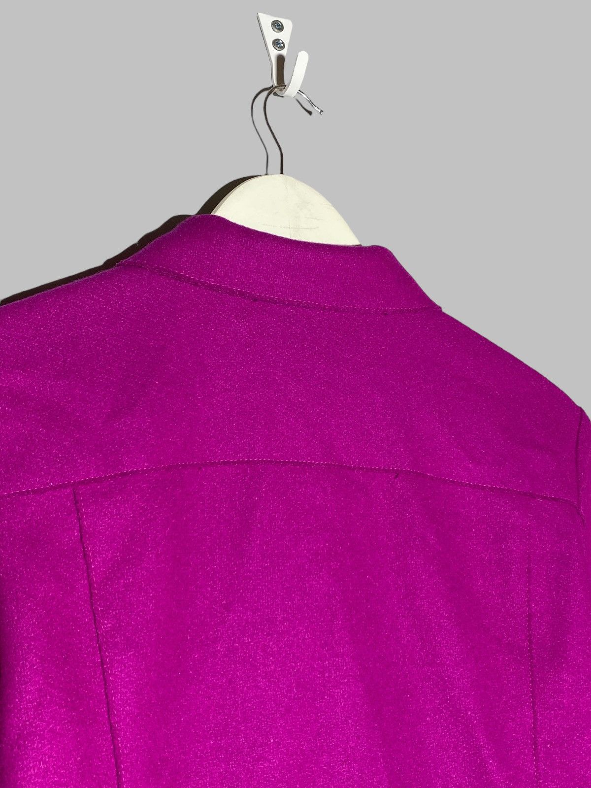 Fendi Fendi Roma Vintage 90s Hot Pink Cropped Jacket Snap Button Size M / US 6-8 / IT 42-44 - 24 Thumbnail