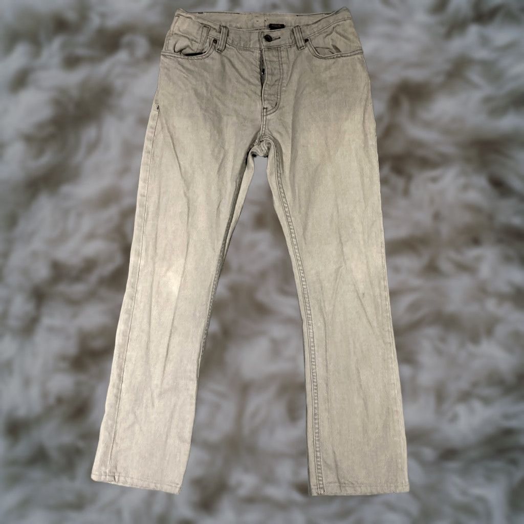 John Varvatos John Varvatos USA Bowery Slim Straight Jeans Pants Men’s 30x29 Gray Size US 30 / EU 46 - 1 Thumbnail