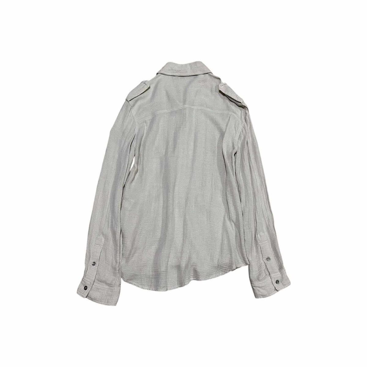 Japanese Brand 🔥Sick Y2K Barak Military Rayon Shirt Zipper Punk Size US M / EU 48-50 / 2 - 4 Thumbnail