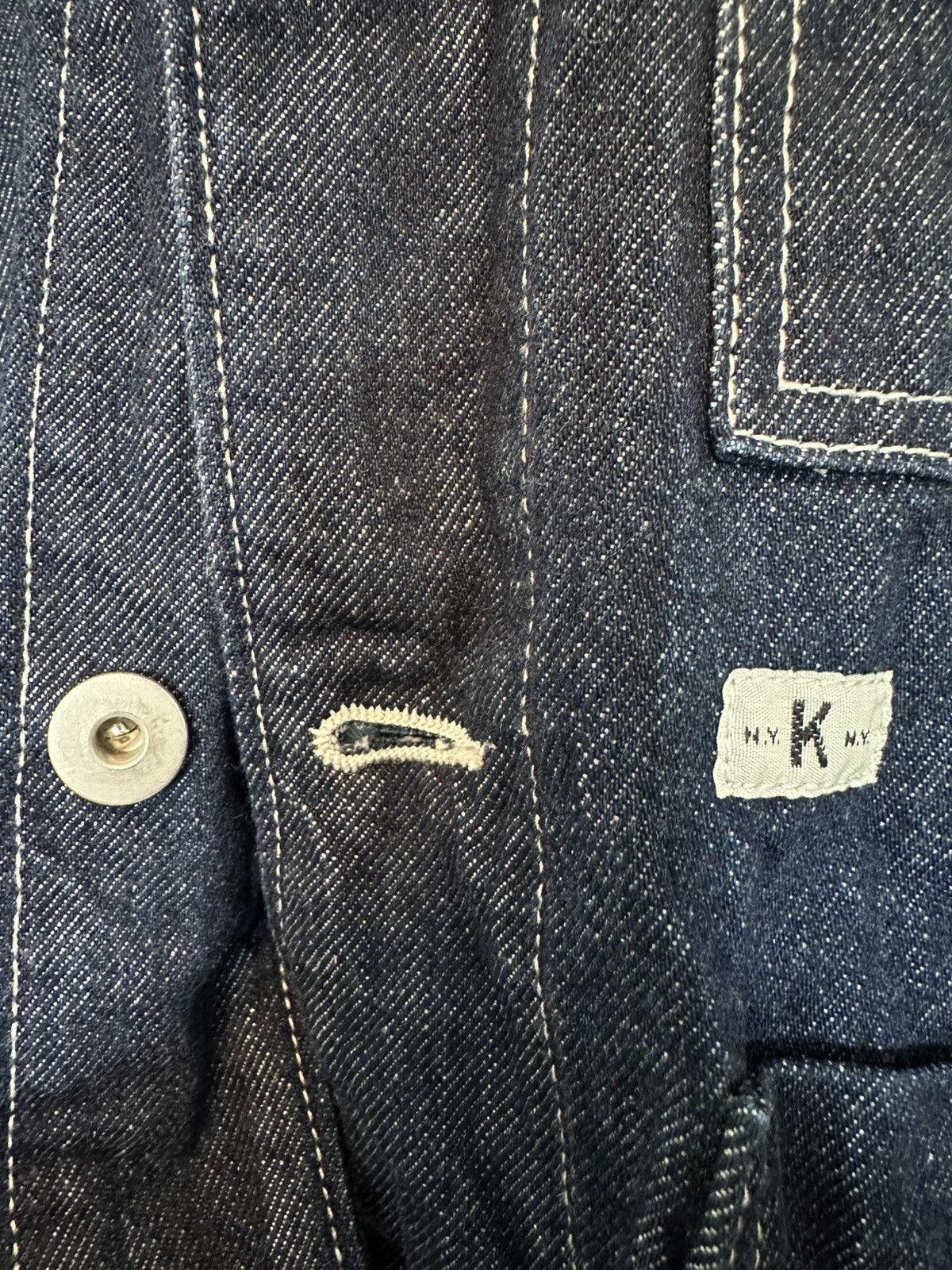 Knickerbocker Mfg Co Knickerbocker Four Pocket Chore Coat Size S Dark Denim Size US S / EU 44-46 / 1 - 4 Thumbnail
