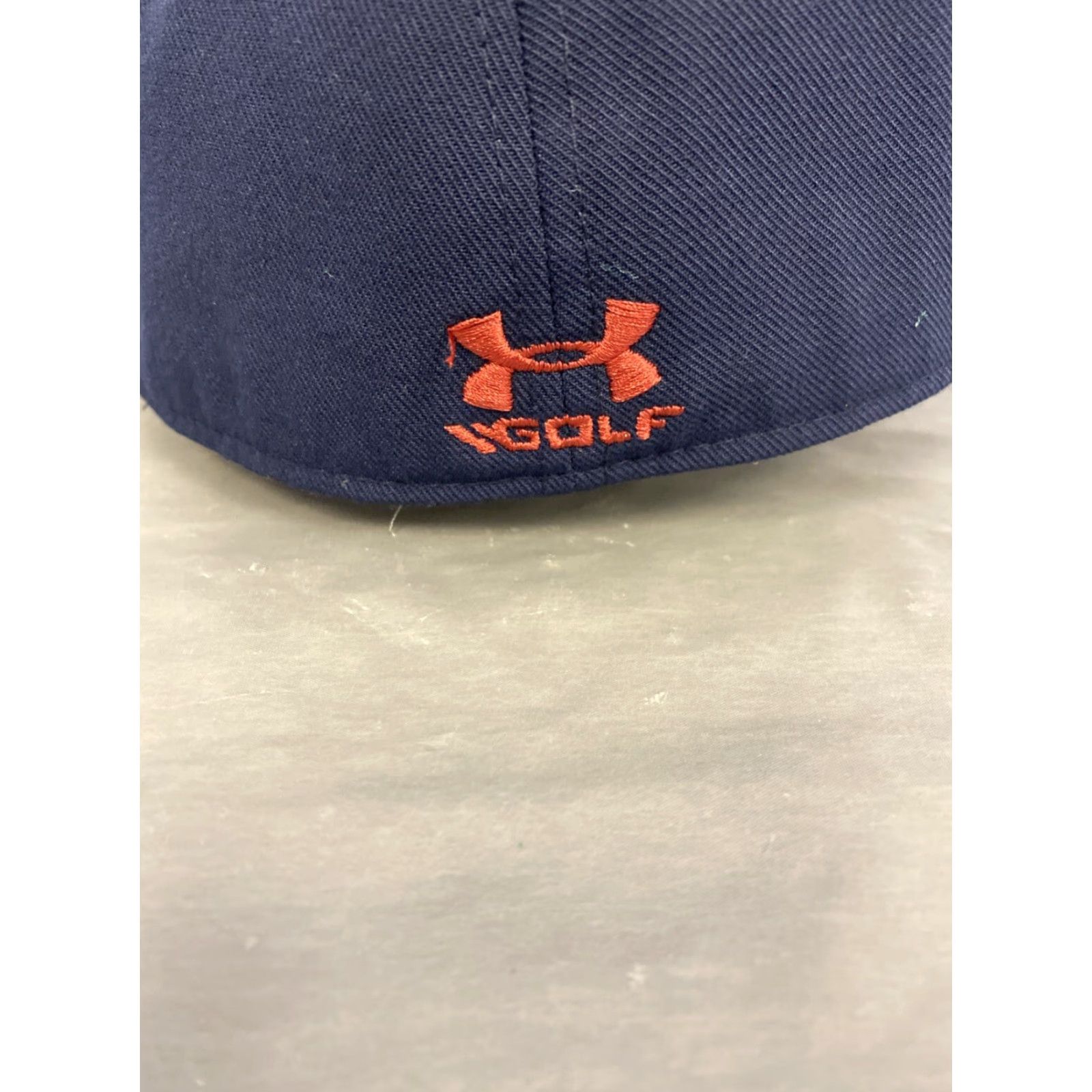 New Era VINTAGE Dutch Hat Cap Navy Under Armour Snapback Large L Mens Navy Hat 90s Concert Football? Size ONE SIZE - 4 Thumbnail