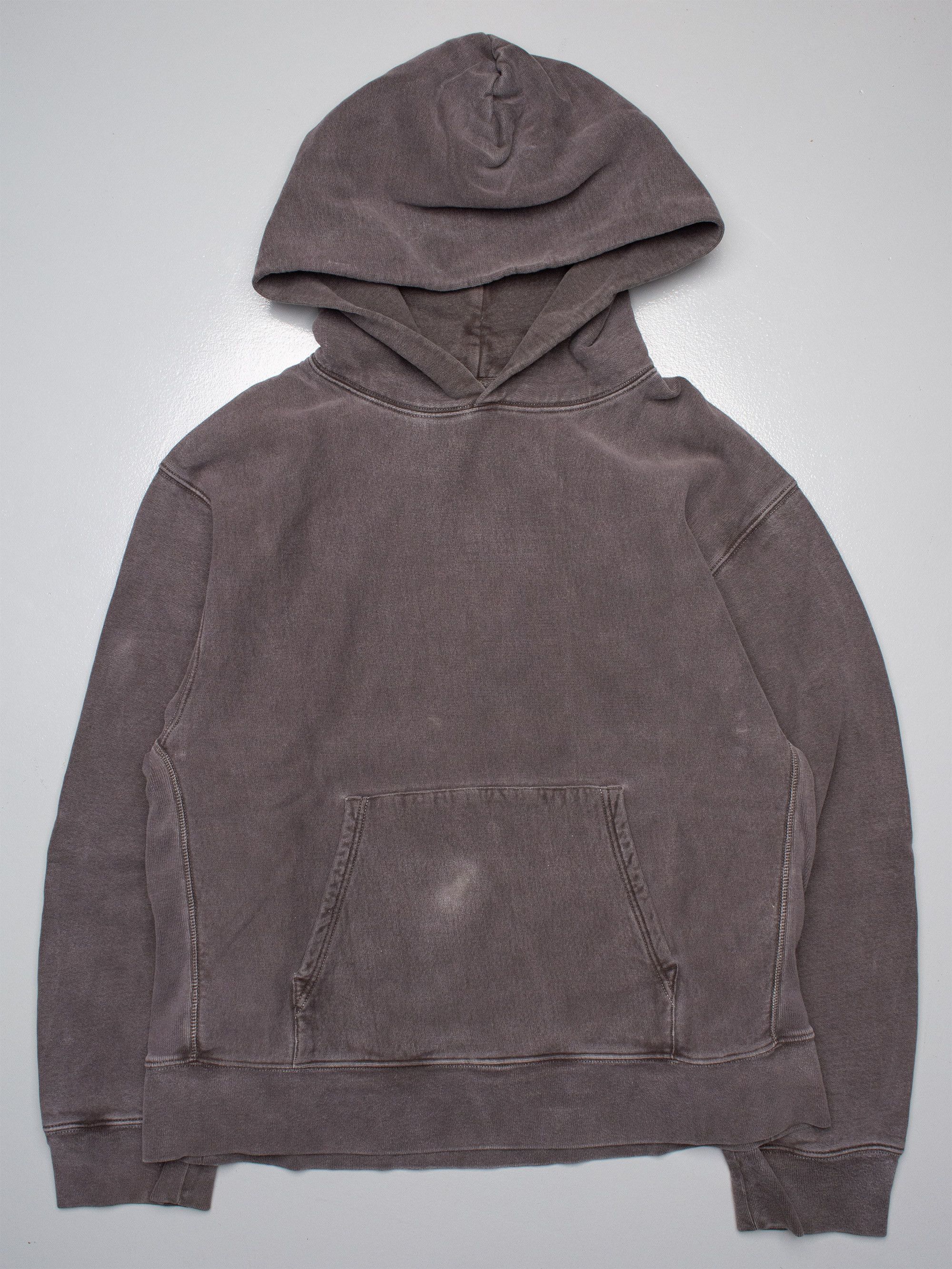 Yeezy YEEZY Season 3 Onyx Dark fleece hoodie - size M Size US M / EU 48-50 / 2 - 4 Thumbnail