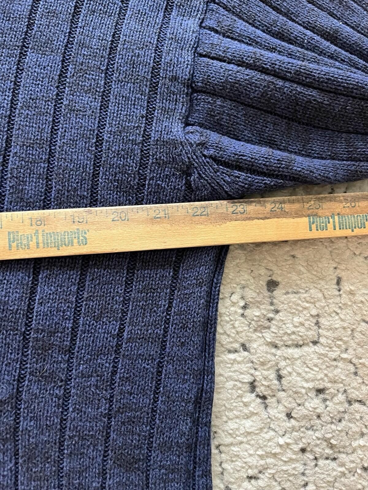 Other Vintage Arizona Jean Co Blue Ribbed Crewneck Sweater M Size US M / EU 48-50 / 2 - 5 Thumbnail