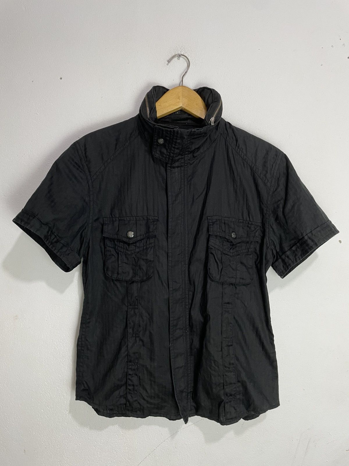 GOA Crosbec Japan Gothic Punk button Shirt Size L / US 10 / IT 46 - 1 Thumbnail