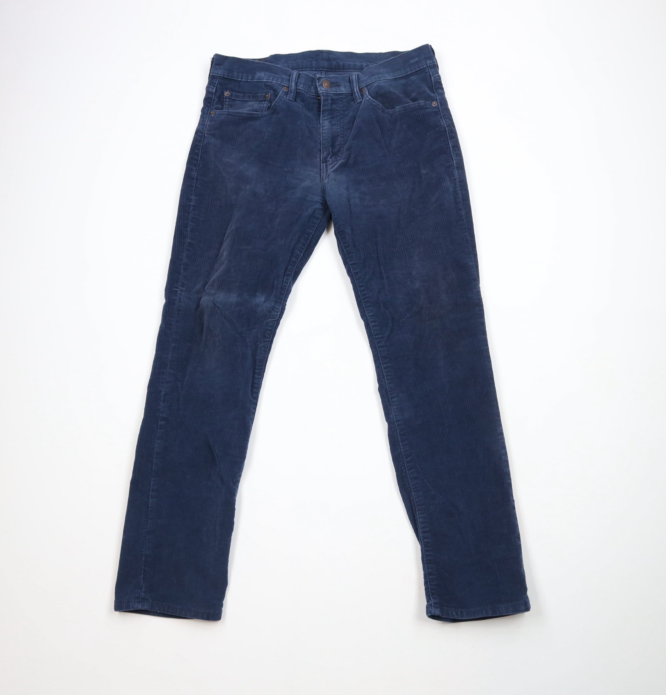 Levi's × Vintage Vintage Y2K Levis 511 Slim Fit Corduroy Chino Pants Blue Size US 32 / EU 48 - 1 Thumbnail