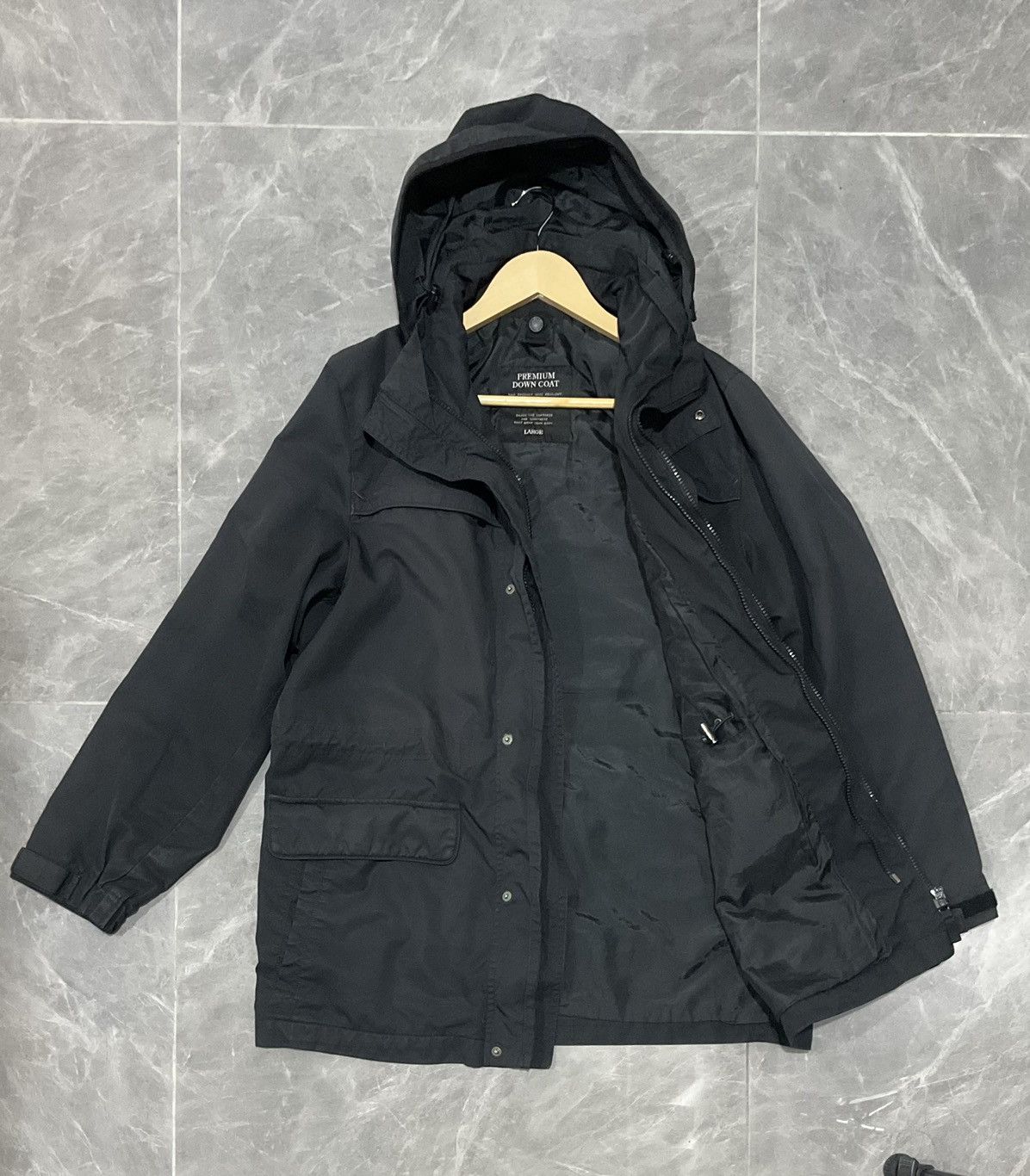 Designer × Grailed × Uniqlo Vintage 80’s Jacket Uniqlo Down Coat Size US L / EU 52-54 / 3 - 6 Thumbnail