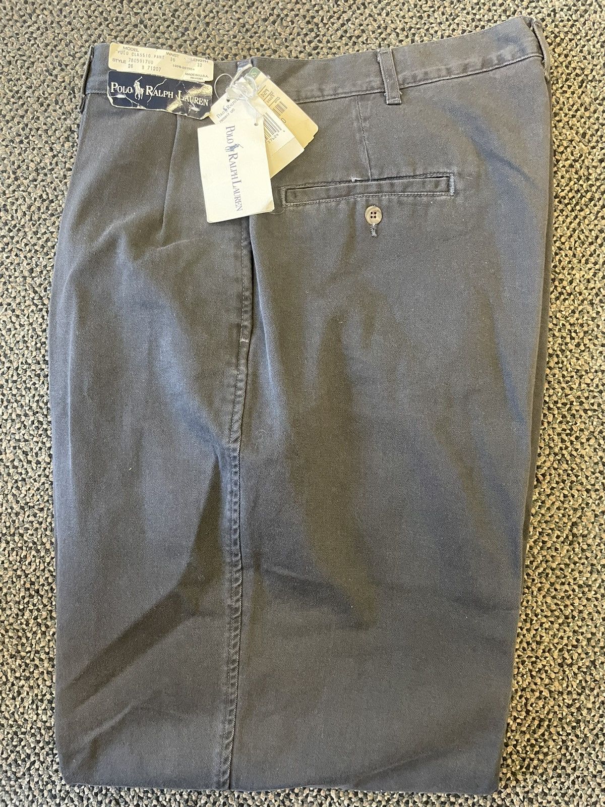 Deadstock Vintage Classic Polo Chino Pant