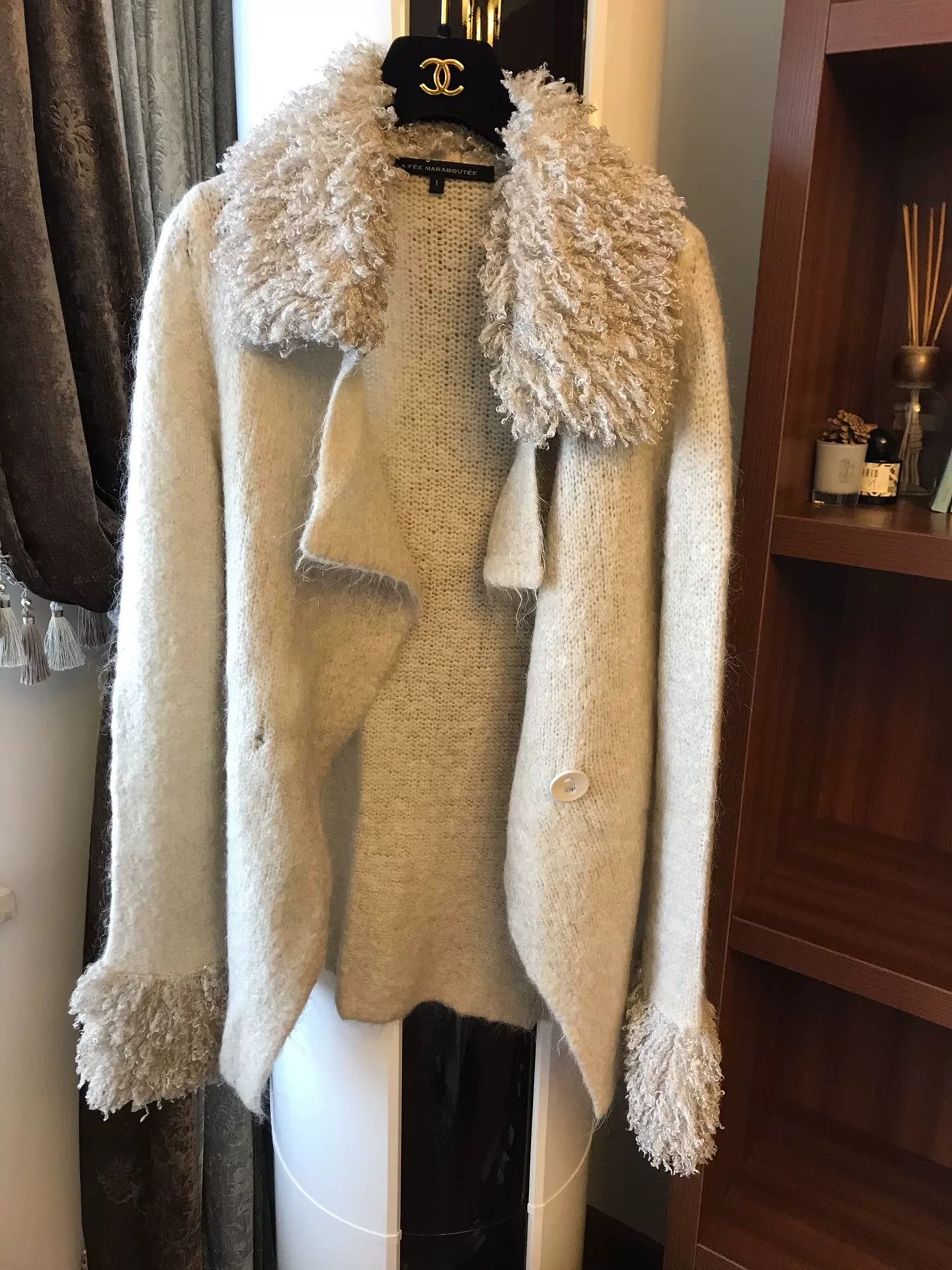 Other La Fee Maraboutee Women's Knit Coat Size M / US 6-8 / IT 42-44 - 1 Thumbnail