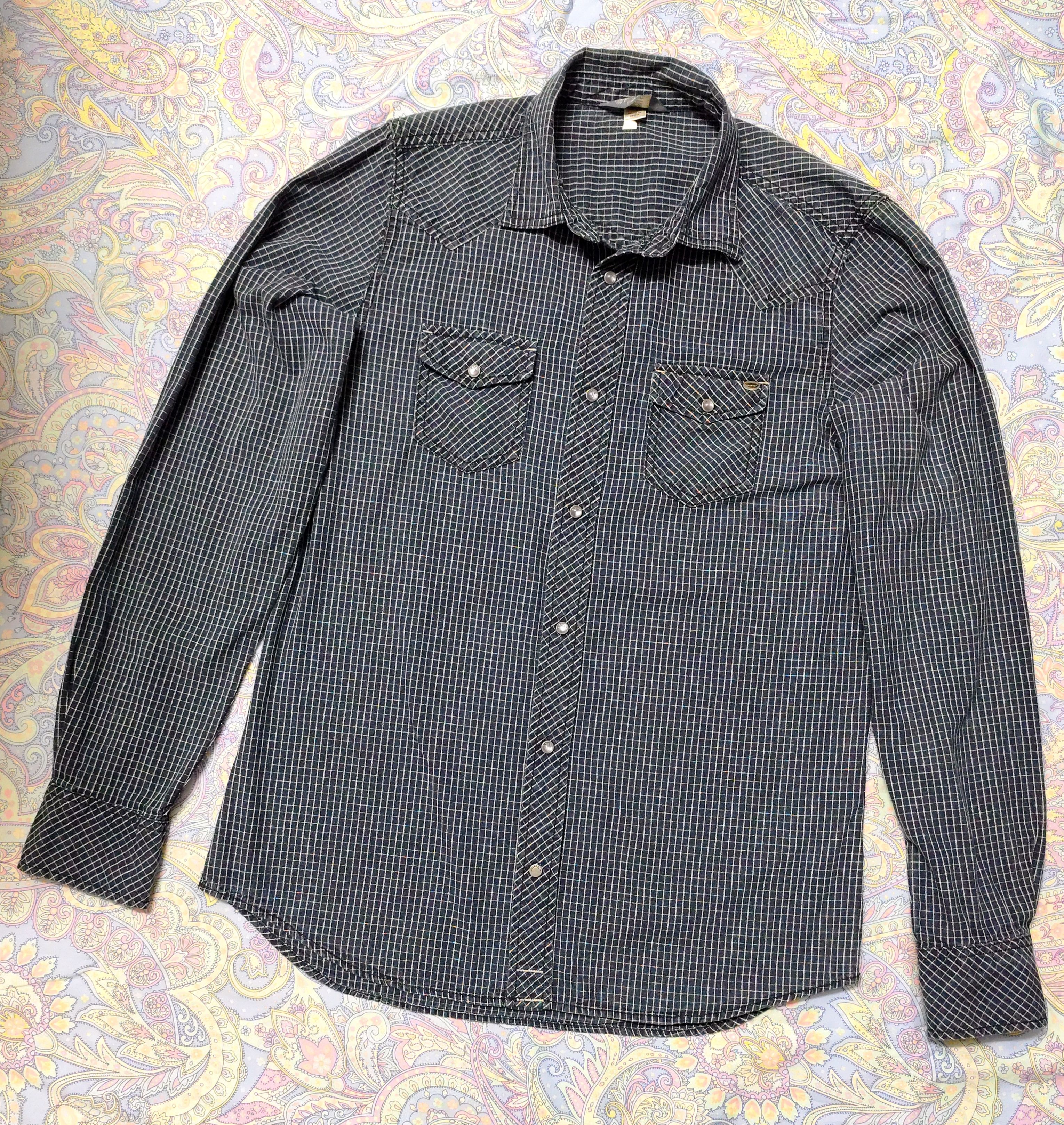 Diesel Diesel Industry Western Snap Button Shirt Size US S / EU 44-46 / 1 - 2 Thumbnail