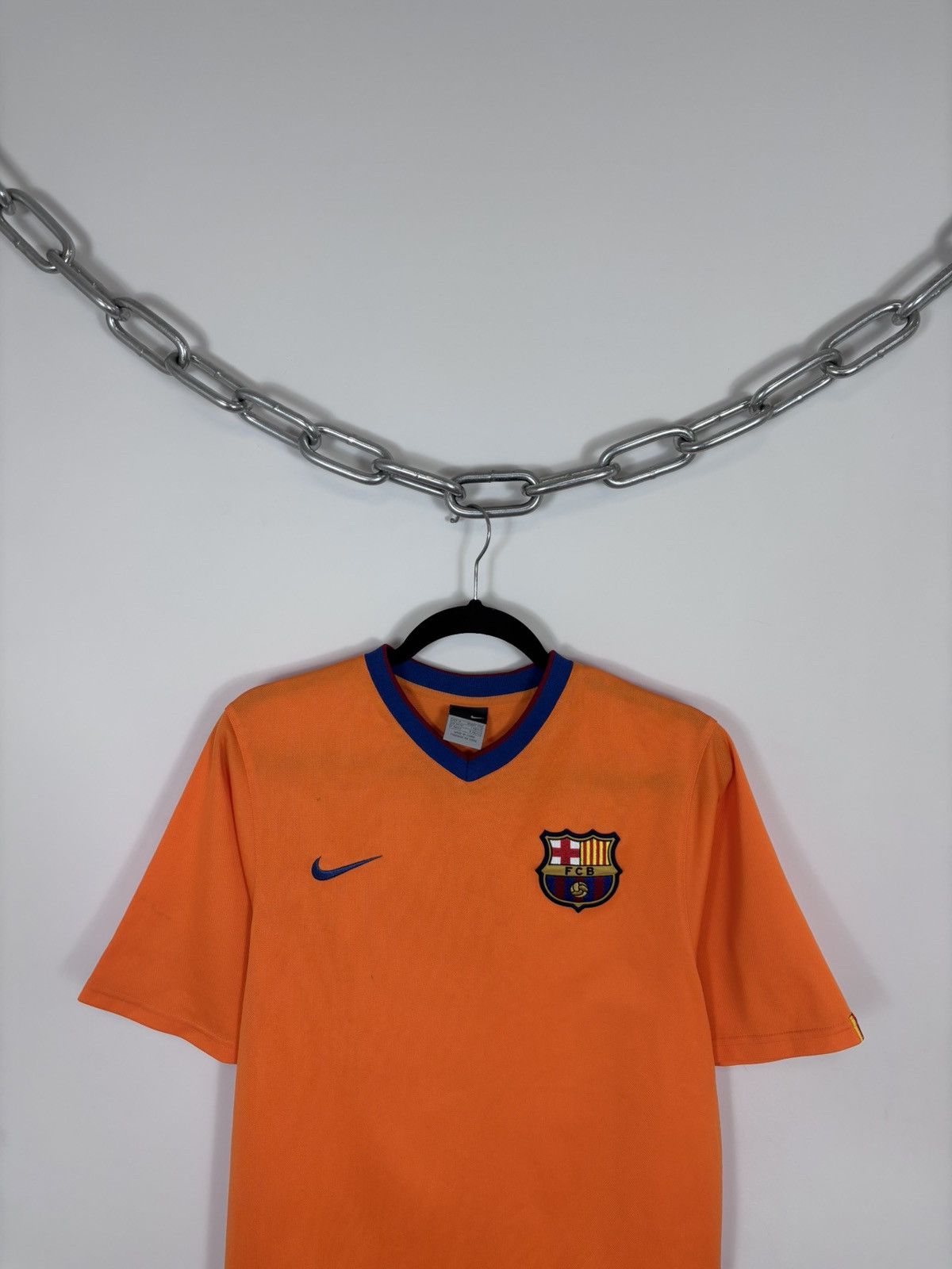 Nike Nike Barcelona 2006/2007 Away Football Soccer Jersey Shirt Size US M / EU 48-50 / 2 - 2 Thumbnail