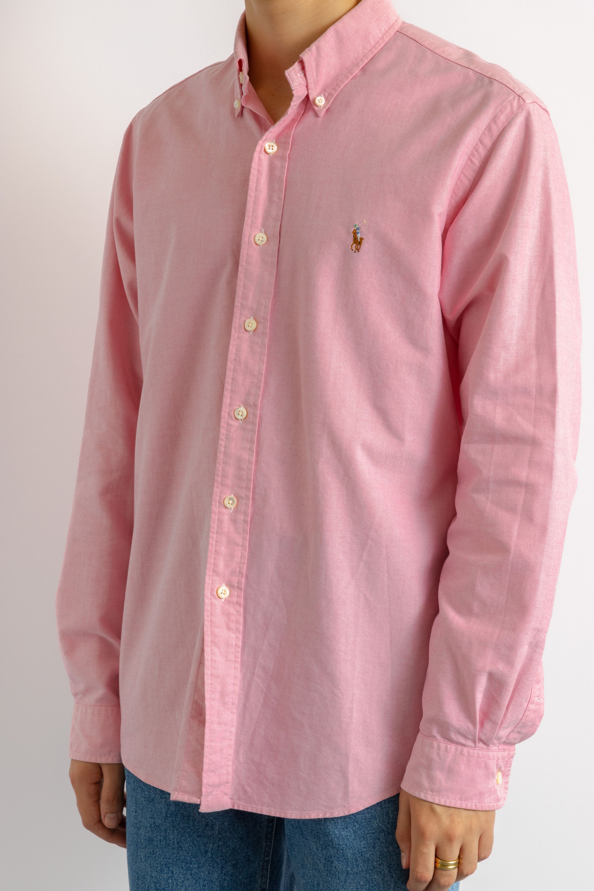 Ralph Lauren Man Ralph Lauren Blue Label Pink Regular Shirt 8738 Size US M / EU 48-50 / 2 - 6 Thumbnail