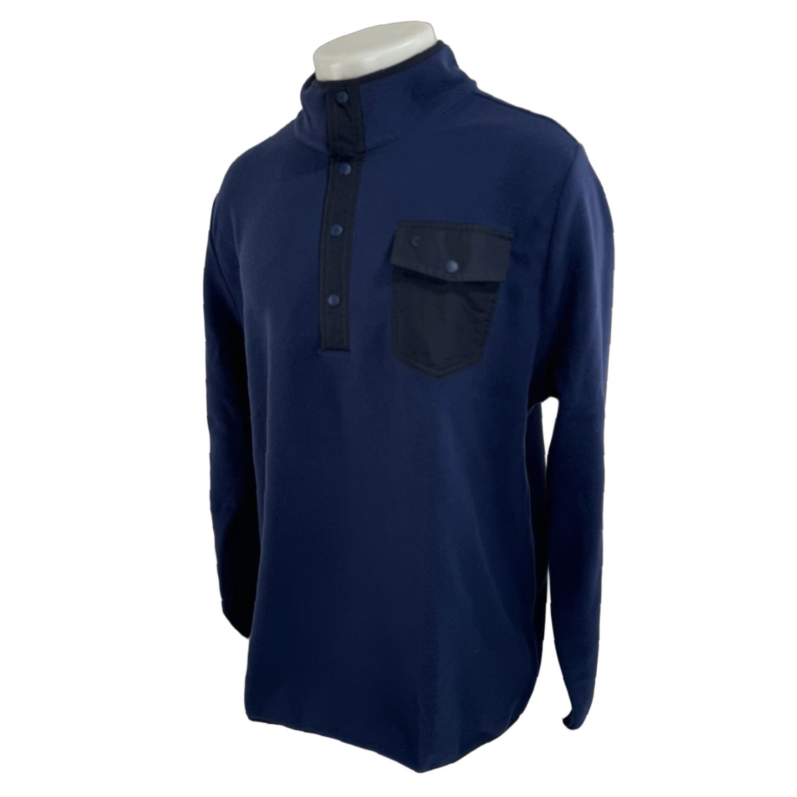 Logo 7 CRIQUET Mens XL Embroidered Logo Fleece Pullover Sweater Blue Logo Pullover Sweatshirt Jacket, Vintage? Size US XL / EU 56 / 4 - 1 Thumbnail