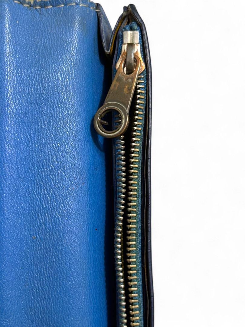 Goyard Goyard - Wallet Monogram Blue Leather Archive Size ONE SIZE - 10 Thumbnail