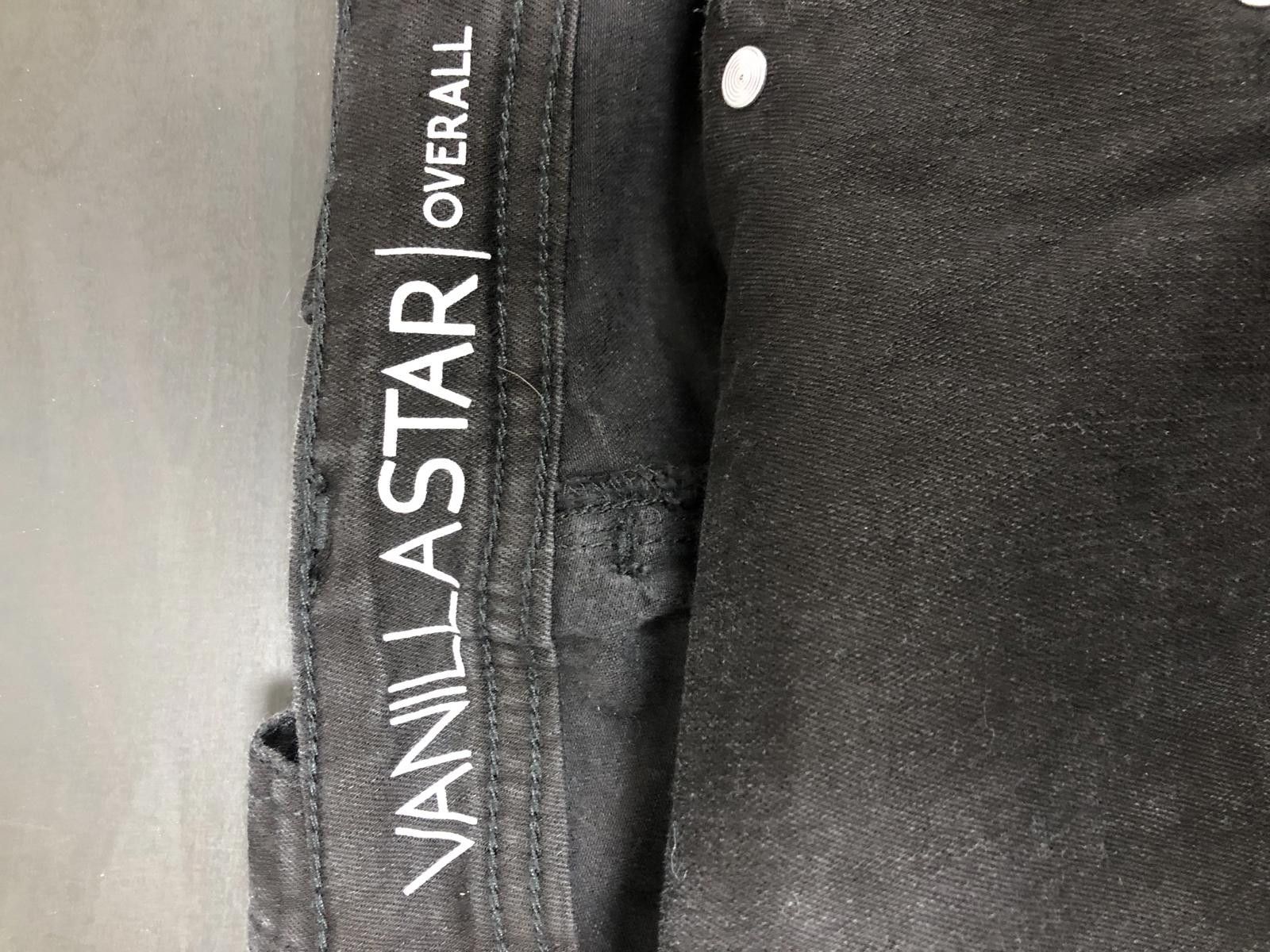 Designer Stylish Black Denim Overalls - Trendy & Comfortable Size 36" / US 14 / IT 50 - 7 Thumbnail