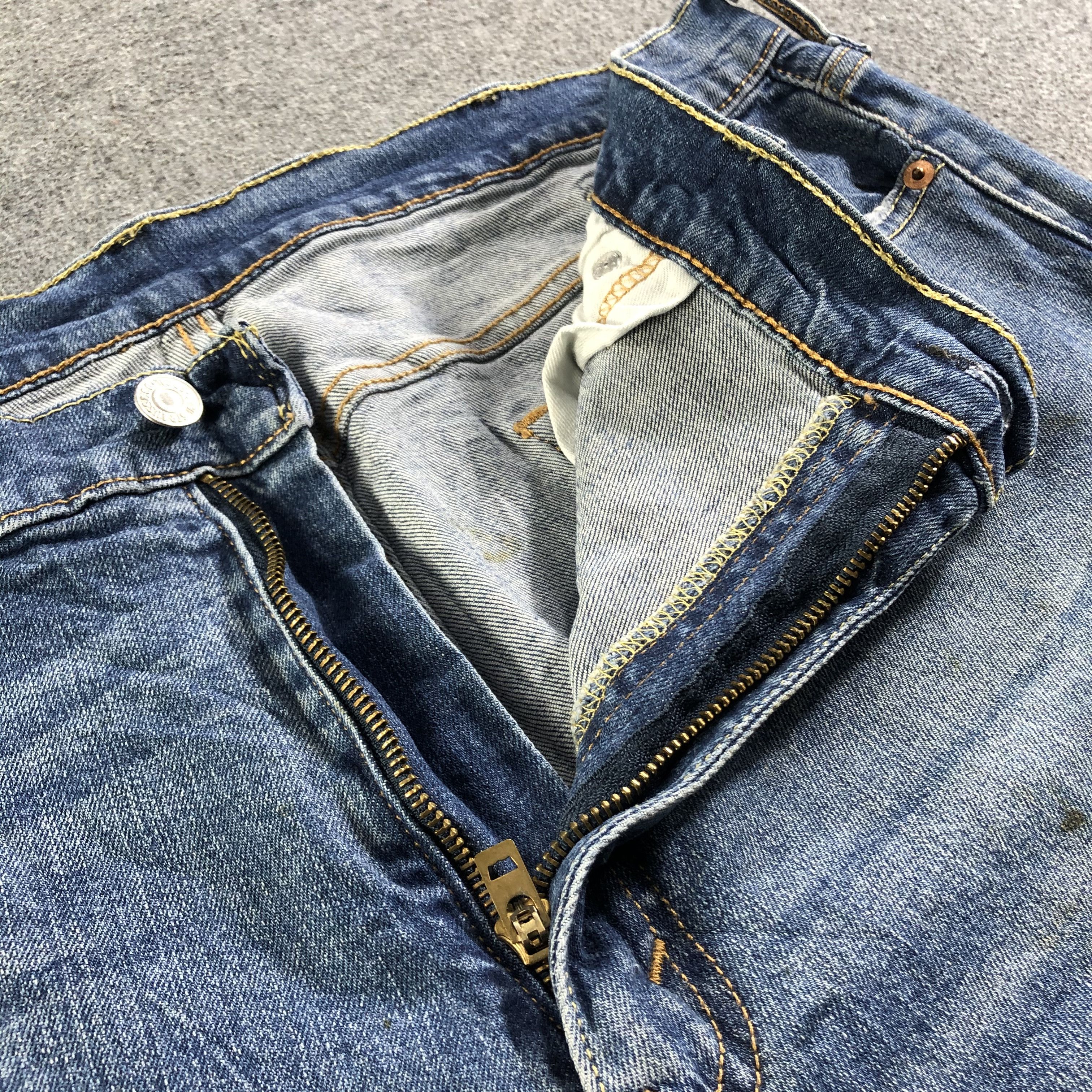 Levi's Vintage Blue Wash Levis 541 Jeans-J3116 Size US 40 / EU 56 - 9 Thumbnail