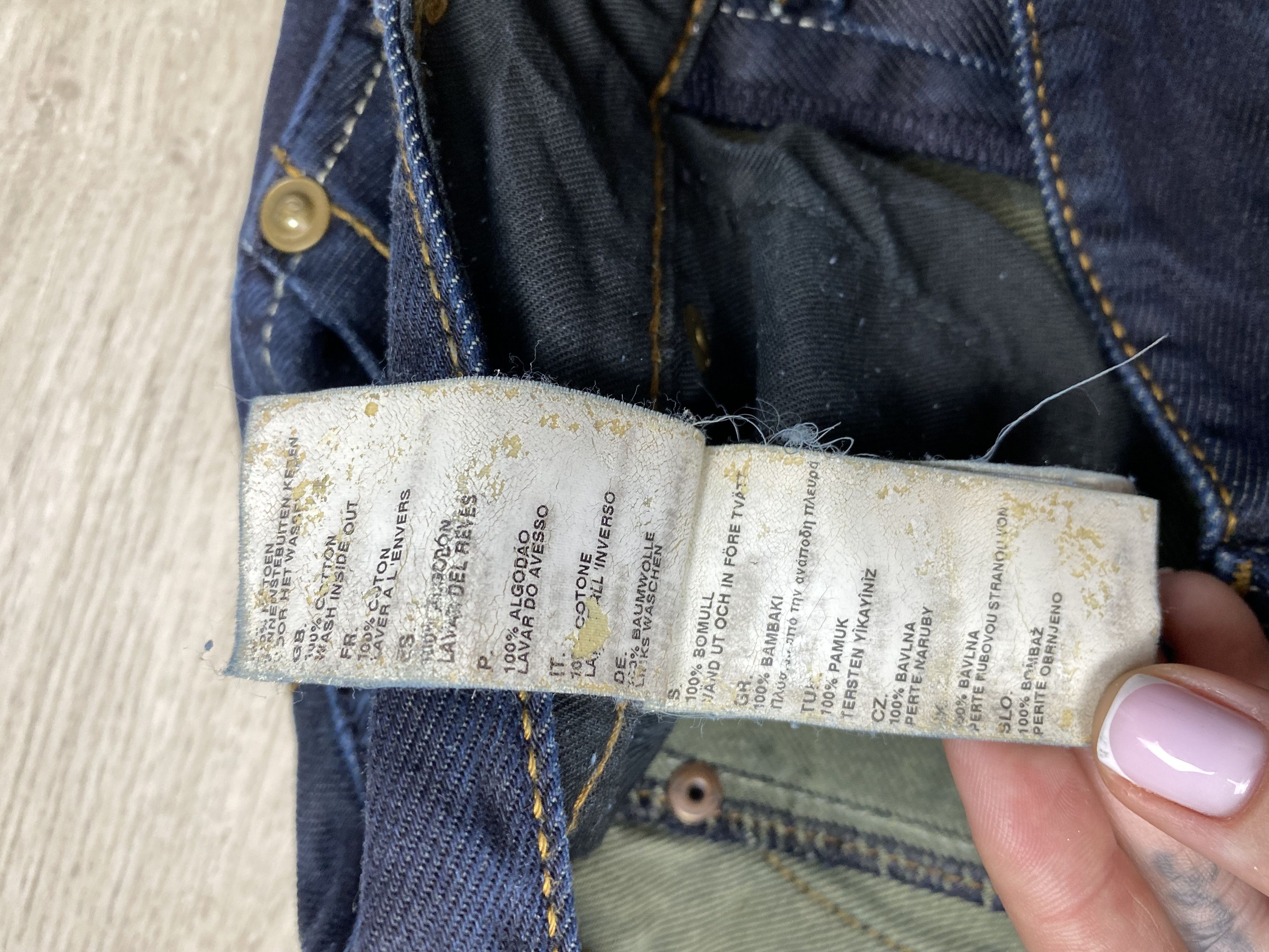 G-Star G Star Raw Vintage Denim Pants Jeans Double Knee Gstar Size US 30 / EU 46 - 6 Thumbnail