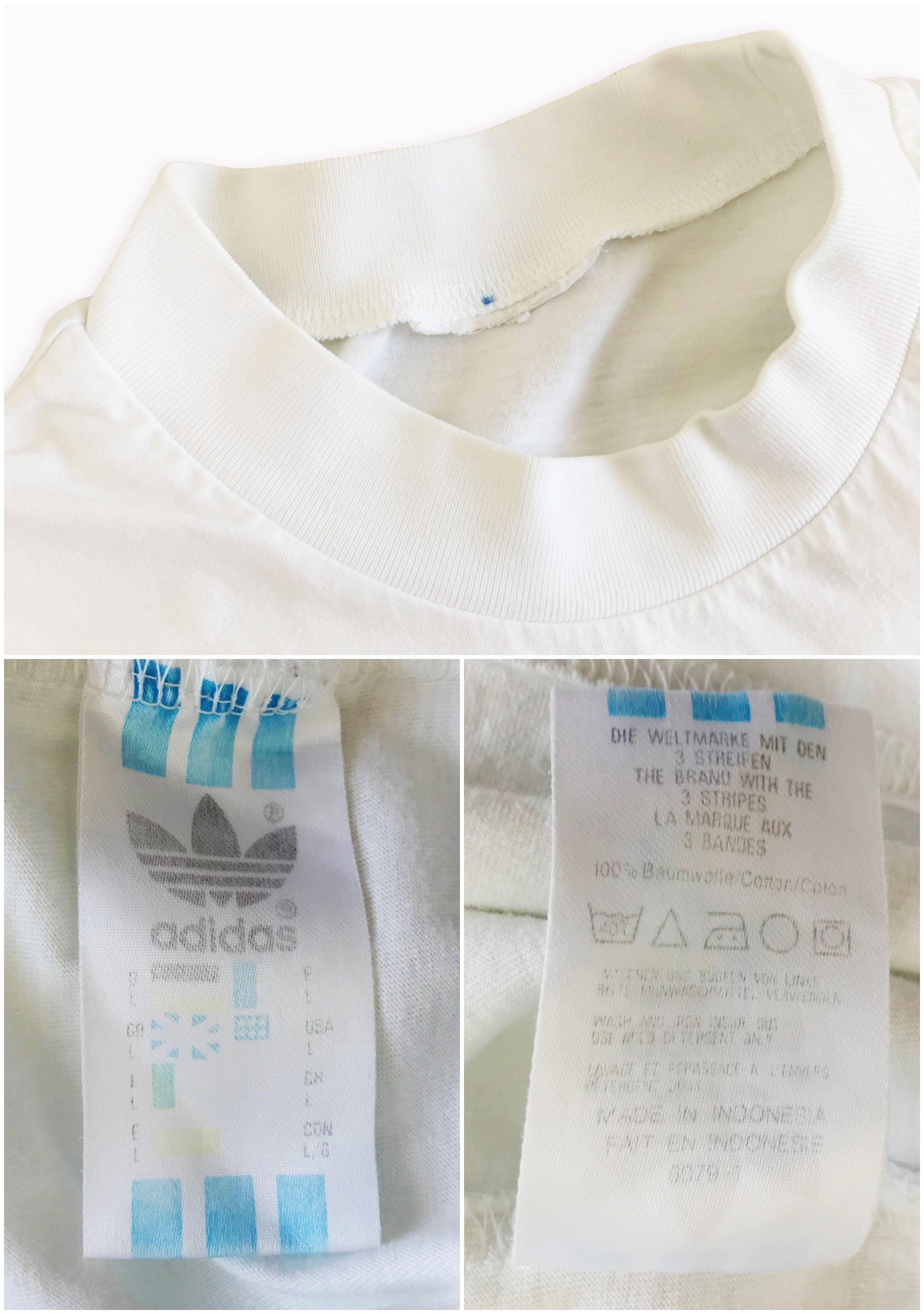 Adidas Vintage 1996 ADIDAS Germany t shirt Jersey Football Retro Size US L / EU 52-54 / 3 - 7 Thumbnail