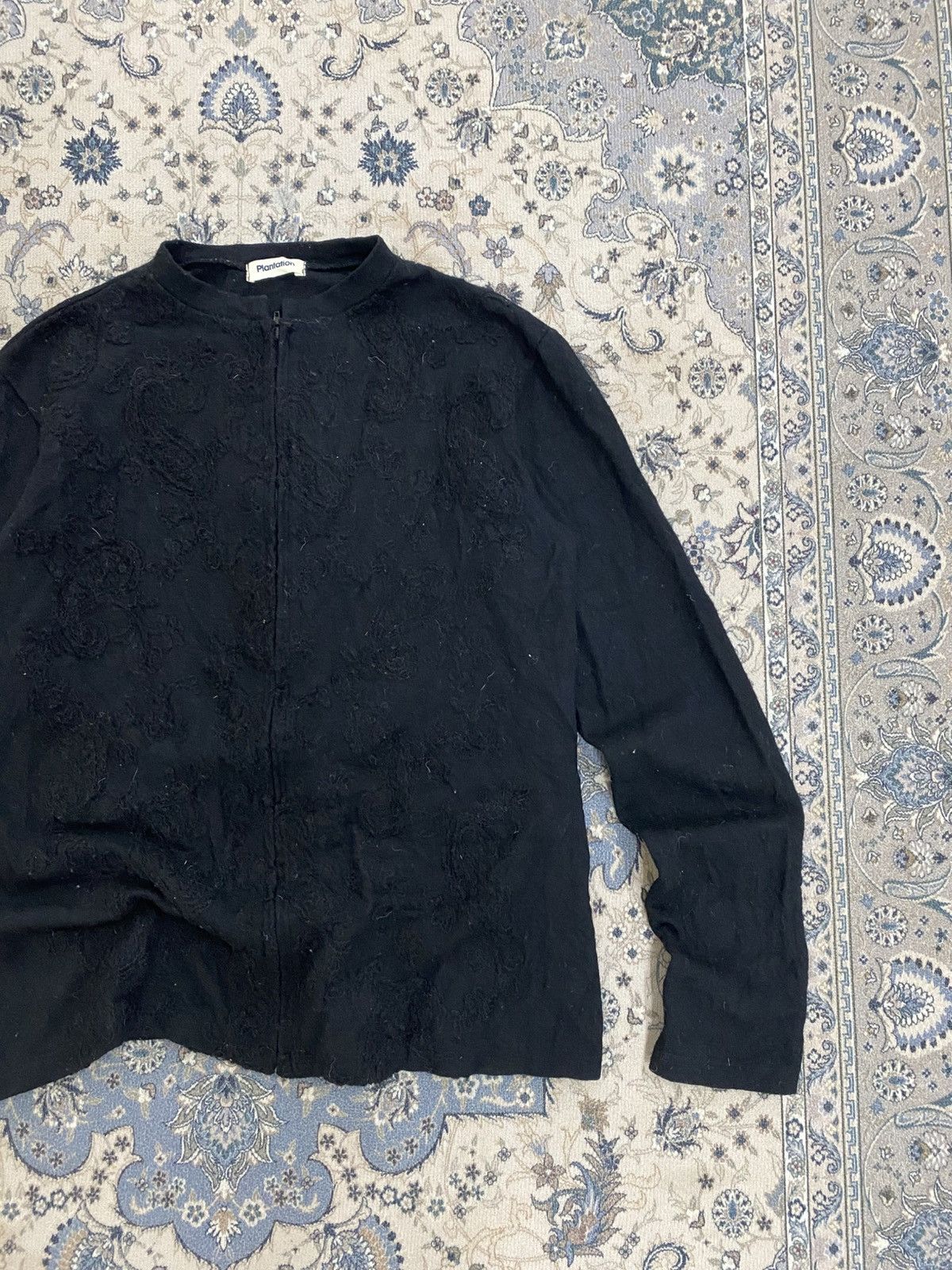 Issey Miyake VINTAGE MOHAIR WOOL PLANTATION BY ISSEY MIYAKE ZIPPER JACKET Size M / US 6-8 / IT 42-44 - 3 Thumbnail